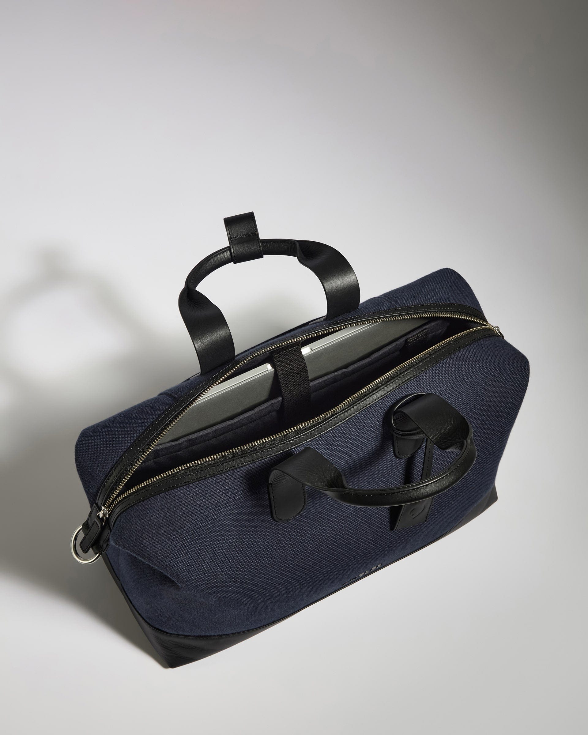 Antler Luggage -  Heritage Overnight Bag in Navy - Overnight Bag Heritage Overnight Bag in Navy | Weekend Bags & Overnight Travel Bags