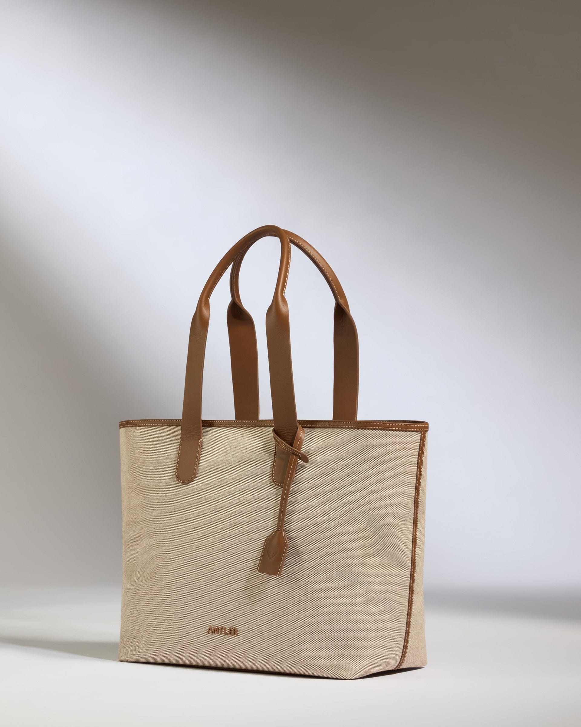 Antler Luggage -  Heritage Tote Bag in Natural - Tote Bag Heritage Tote Bag in Natural Beige | Travel & Work Bags and Accessories