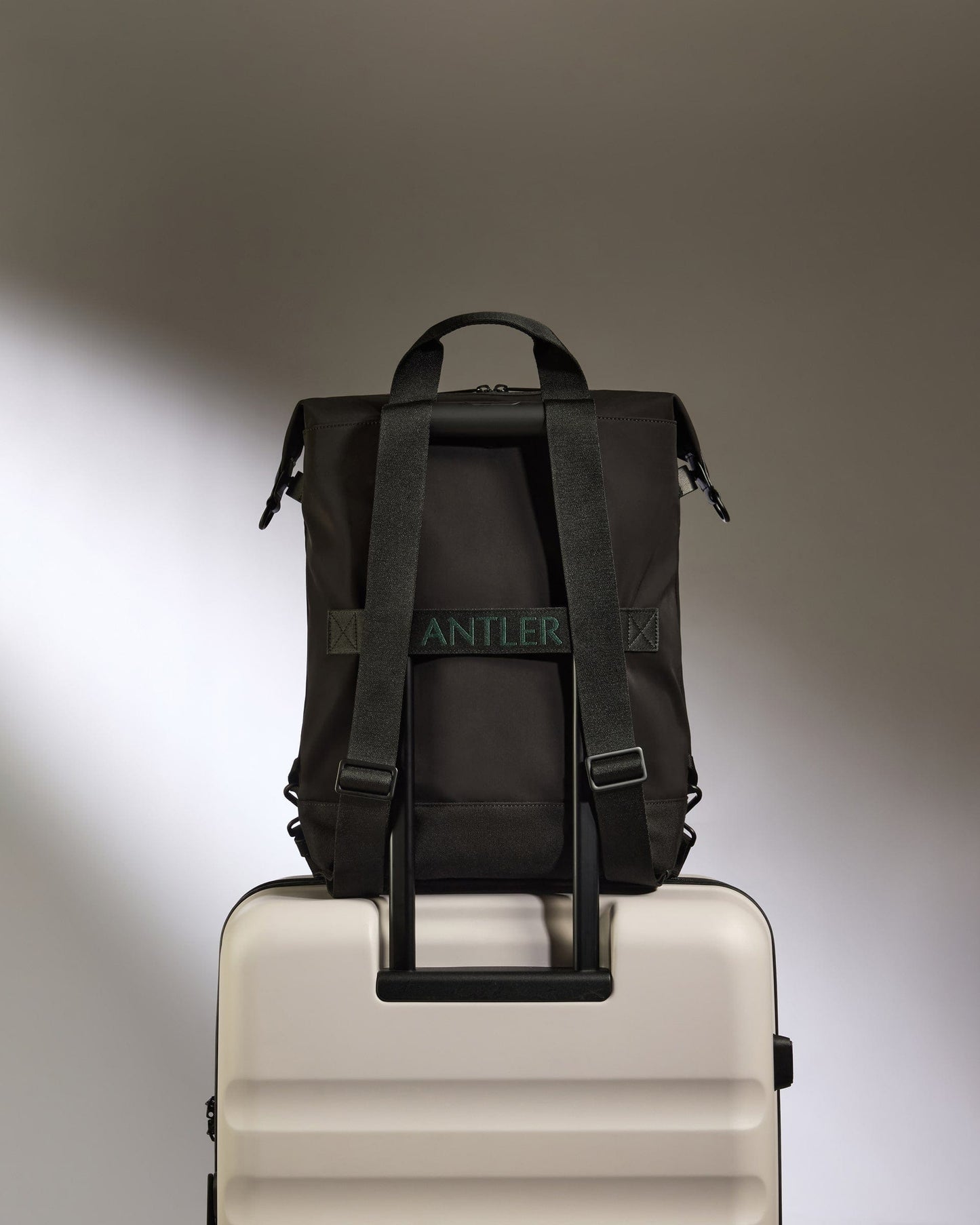Antler Luggage -  Icon 2-in-1 Tote Backpack in Black - Backpack Icon 2-in-1 Tote and Backpack in Black | Travel & Lifestyle Bags | Convertible Bag