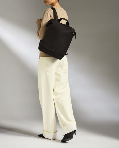 Antler Luggage -  Icon 2-in-1 Tote Backpack in Black - Backpack Icon 2-in-1 Tote and Backpack in Black | Travel & Lifestyle Bags | Convertible Bag