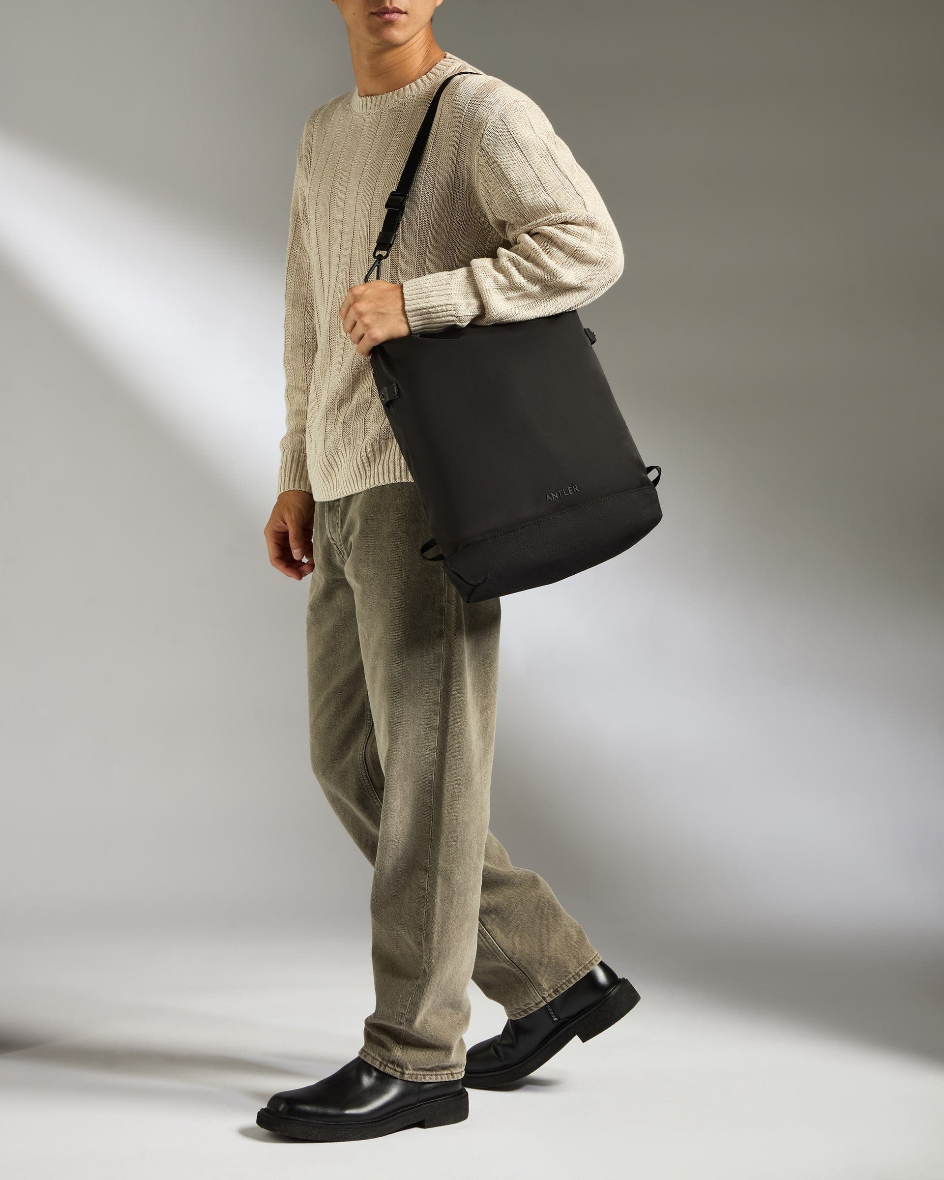 Trespass Borsa 2 In 1: Tote E Zaino Ripiegabile - Unisex, Pratica Per La Spesa E Viaggi, Colore Salvia