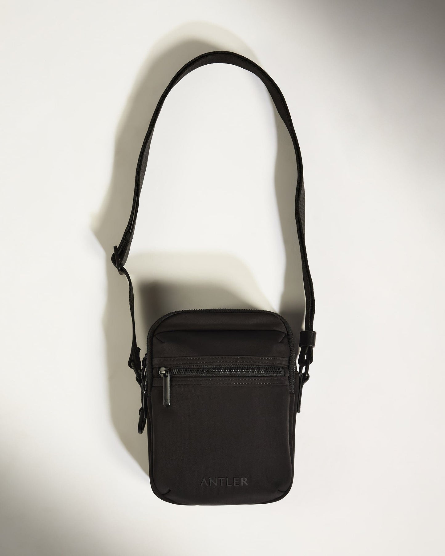 Antler Luggage -  Icon Crossbody Bag in Black - Cross Body Bag Icon Crossbody Bag in Black | Travel Bag & Accessories