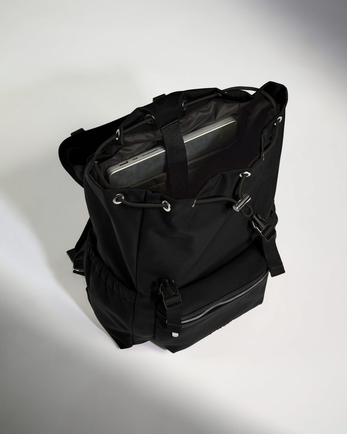 Antler Luggage -  Icon Drawstring Backpack in Black - Backpack Icon Drawstring in Black | Rucksacks & Travel Bags