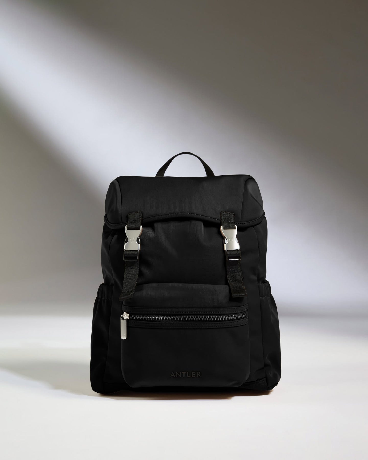 Antler Luggage -  Icon Drawstring Backpack in Black - Backpack Icon Drawstring in Black | Rucksacks & Travel Bags