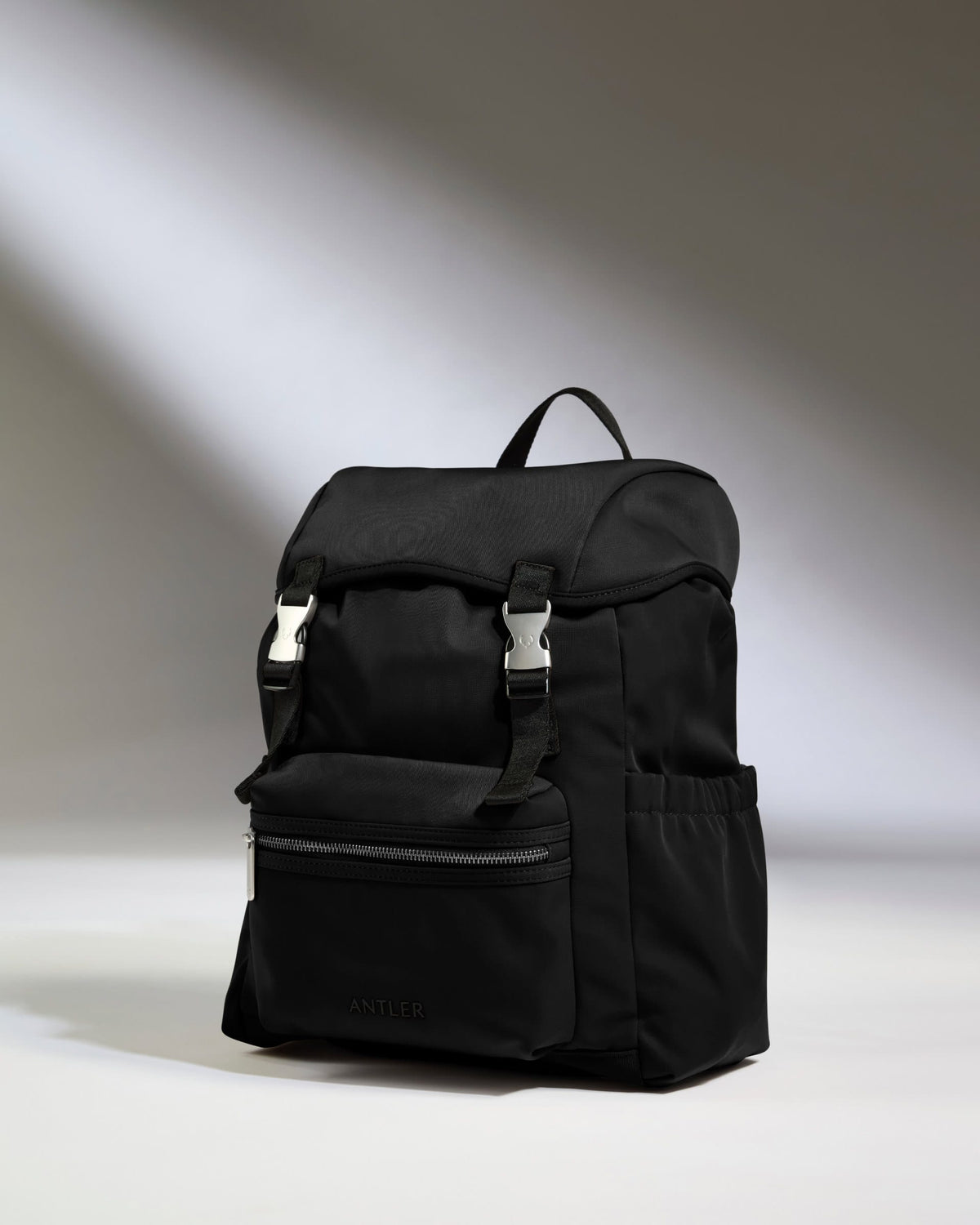 Antler Luggage -  Icon Drawstring Backpack in Black - Backpack Icon Drawstring in Black | Rucksacks & Travel Bags
