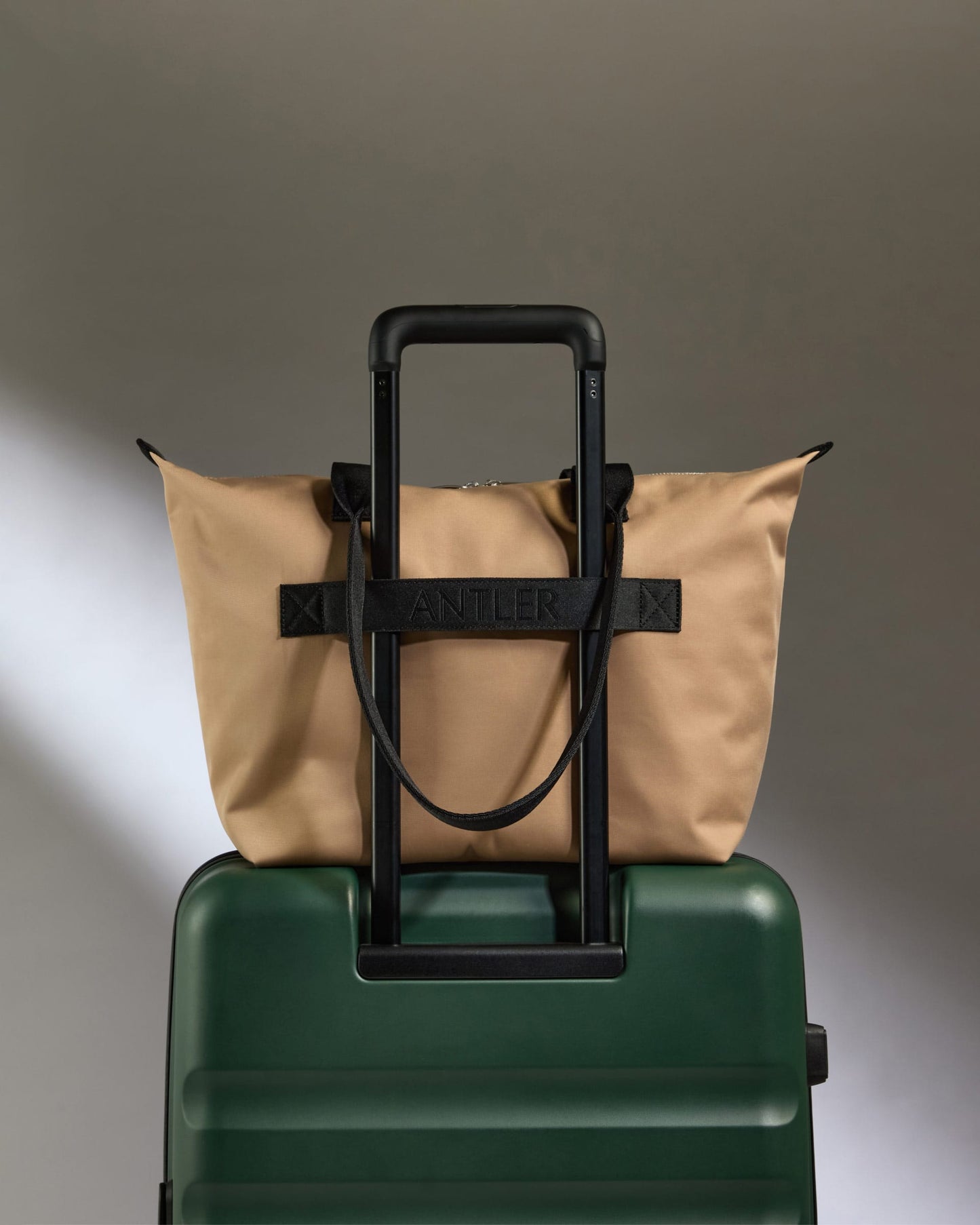 Antler Luggage -  Icon Flat Pack Tote Bag in Sand - Tote Bag Icon Flat Pack Tote Bag in Sand | Travel & Work Bags and Accessories
