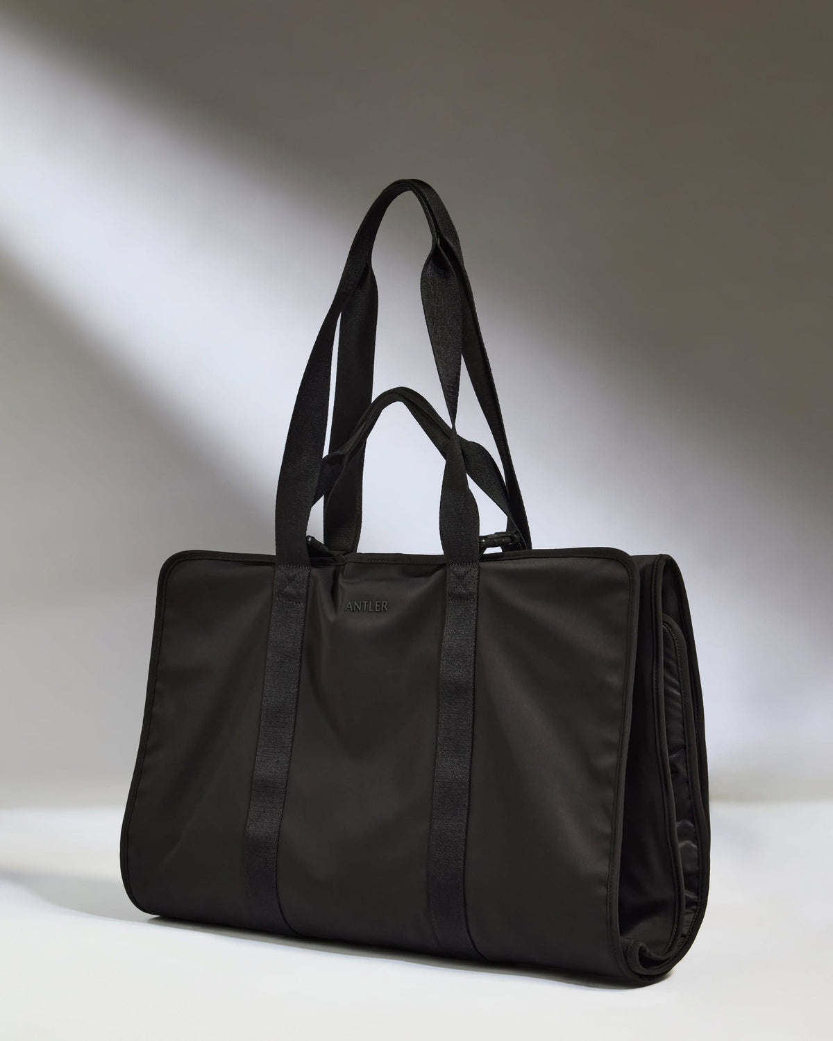 Antler Luggage -  Icon Garment Carrier in Black - Garment Cover Icon Garment Carrier Bag in Black | Travel & Lifestyle Holdall Duffel Bags 