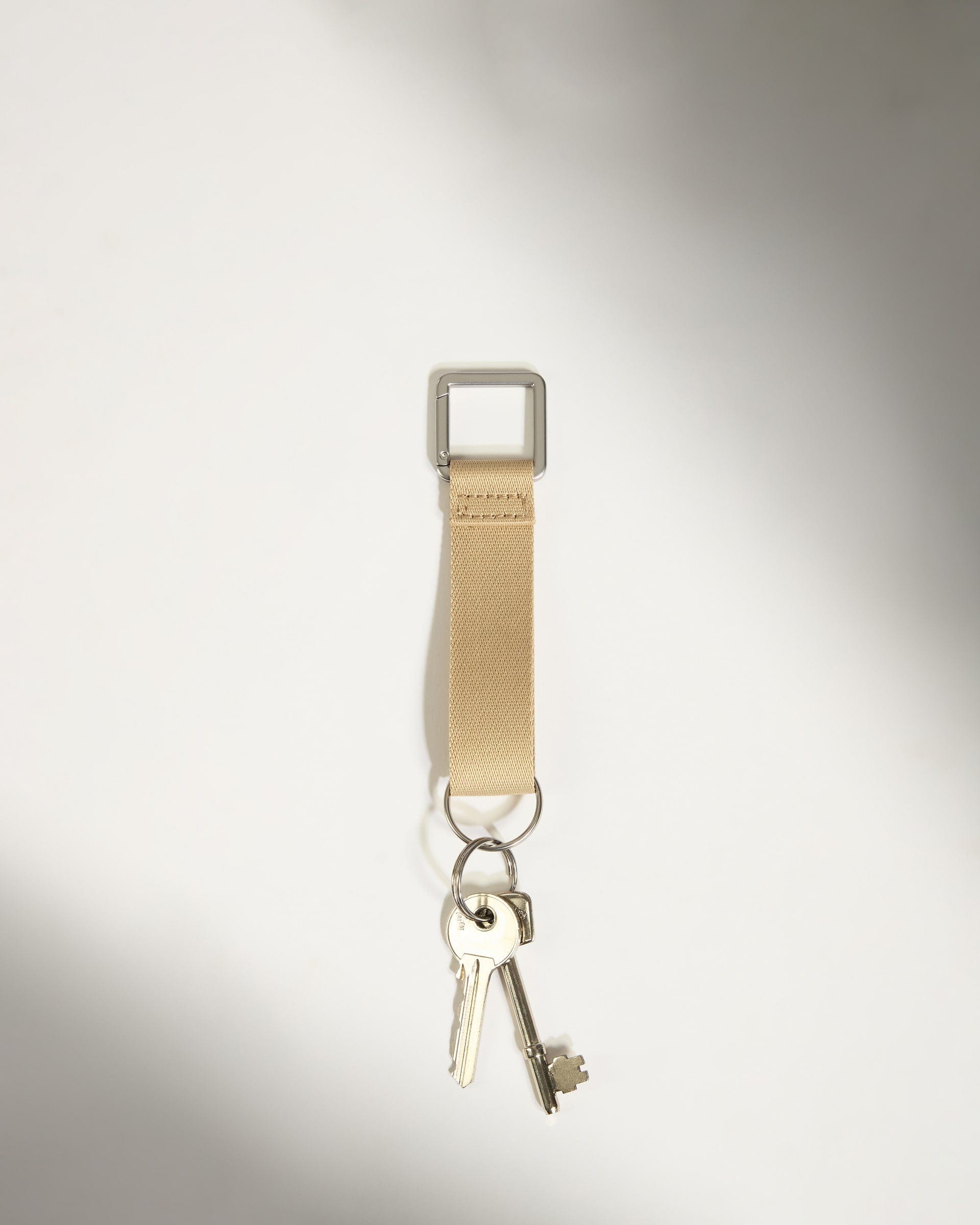 Antler Luggage -  Icon Keyring in Sand - Keyring Icon Keyring in Beige | Keychain & Travel Bag Accessories
