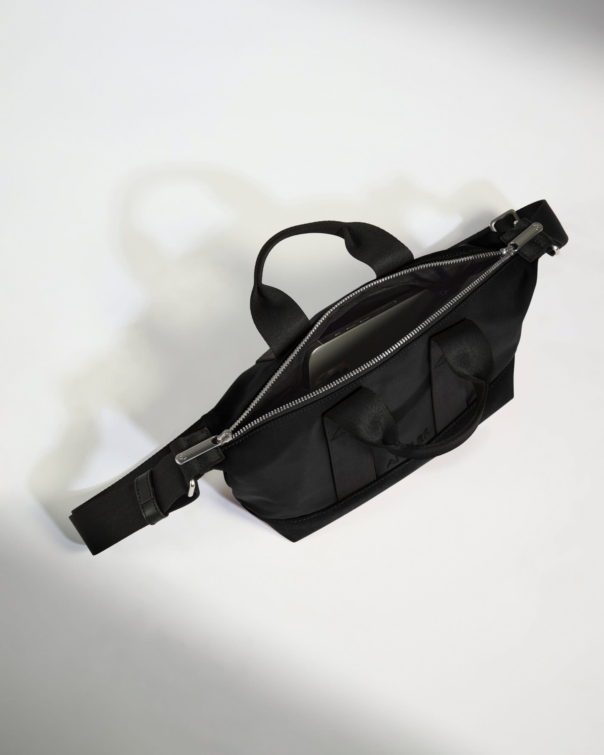 Antler Luggage -  Icon Mini Crossbody Bag in Black - Cross Body Bag Icon Mini Crossbody Bag in Black | Travel Bag & Accessories
