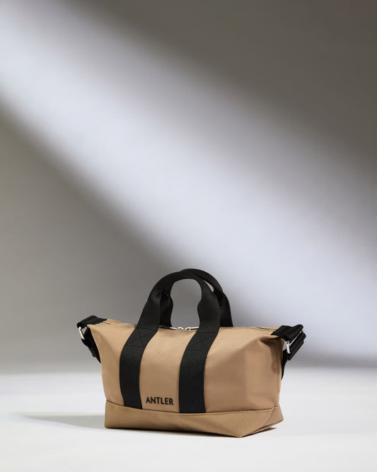 Antler Luggage -  Icon Mini Crossbody Bag in Sand - Cross Body Bag Icon Mini Crossbody Bag in Sand | Travel Bag & Accessories