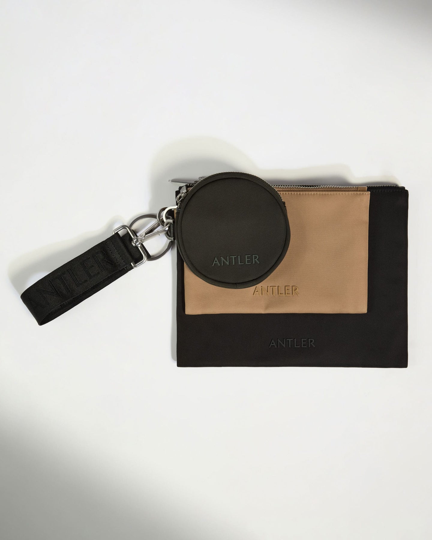 Antler Luggage -  Icon Pouch - Set of 3 - Travel Pouch Icon Pouch Set - Set of 3 | Travel Accessories | Packing Organiser
