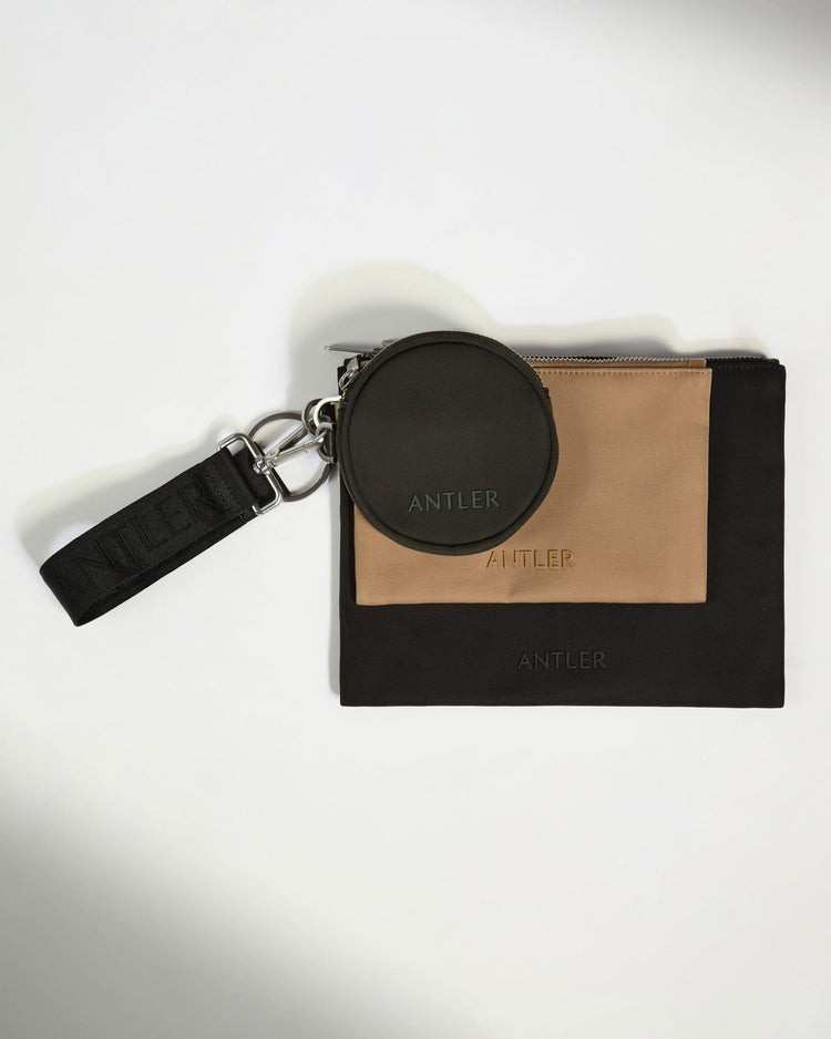 Antler Luggage -  Icon Pouch - Set of 3 - Travel Pouch Icon Pouch Set - Set of 3 | Travel Accessories | Packing Organiser