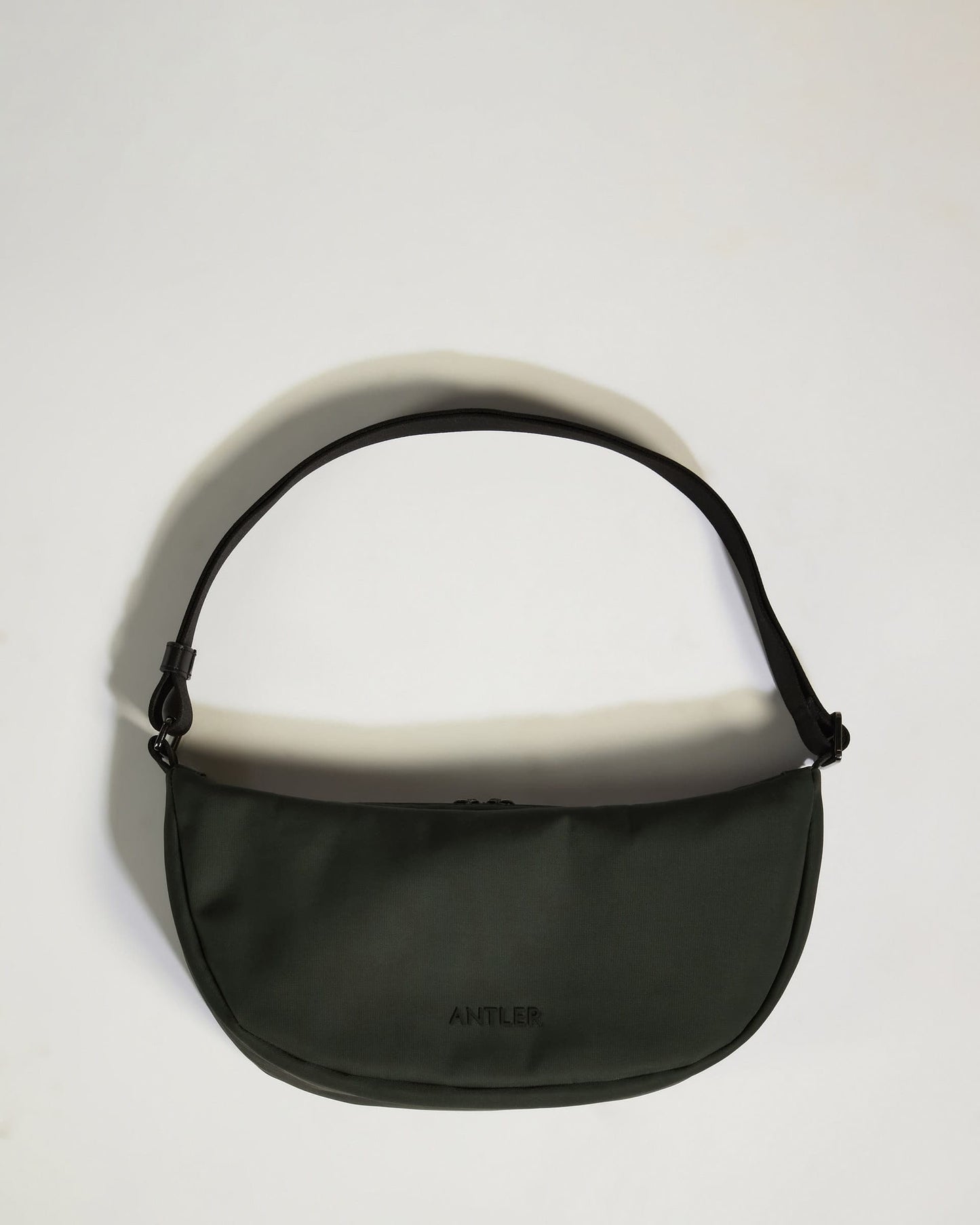 Antler Luggage -  Icon Slingbag in Dark Khaki - Cross Body Bag Icon Slingbag in Green | Crossbody Travel Bag & Accessories