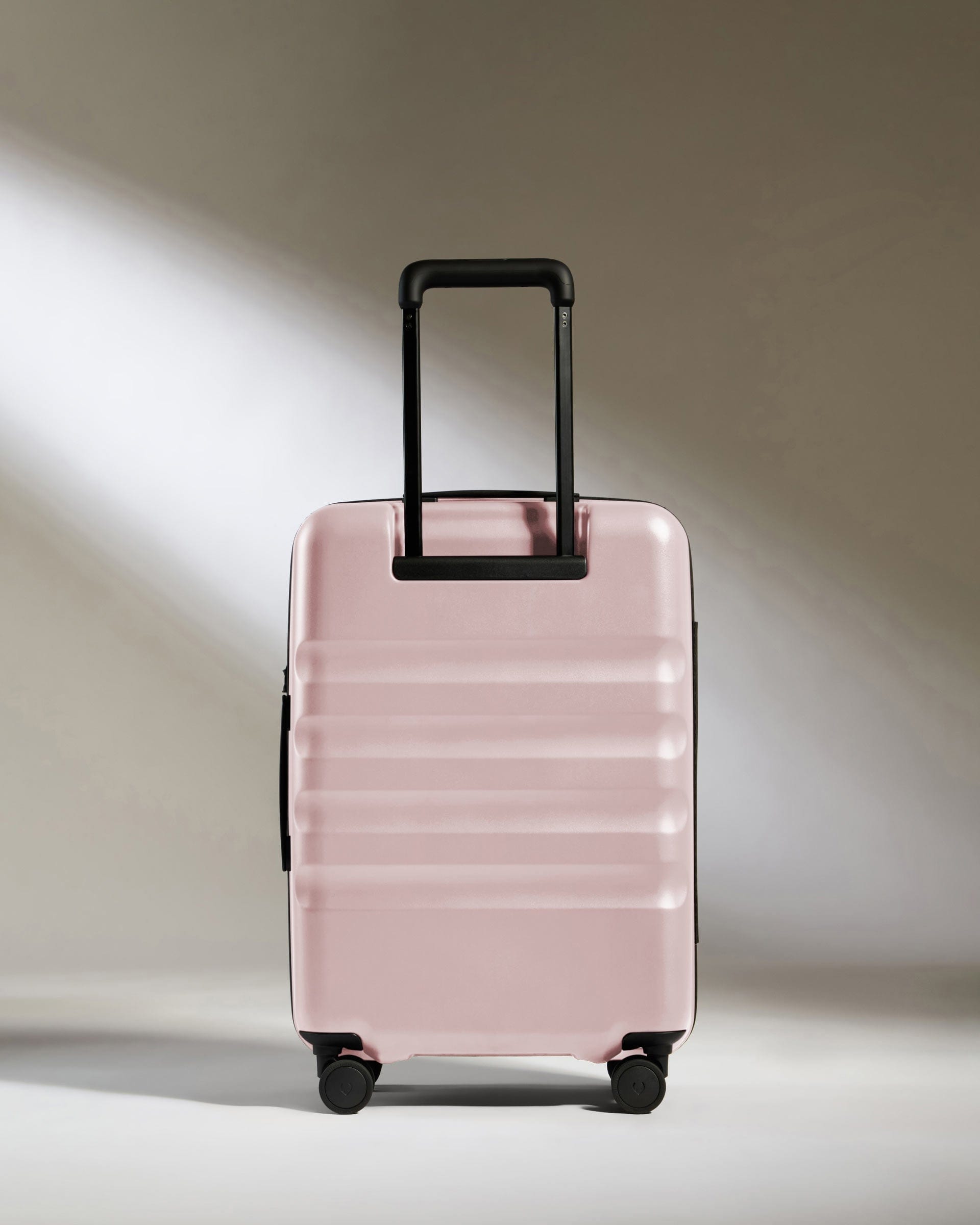Antler Luggage -  Icon Stripe Biggest Cabin in Moorland Pink - Hard Suitcase Icon Stripe Biggest Cabin in Pink | Lightweight & Hard Shell Suitcase
