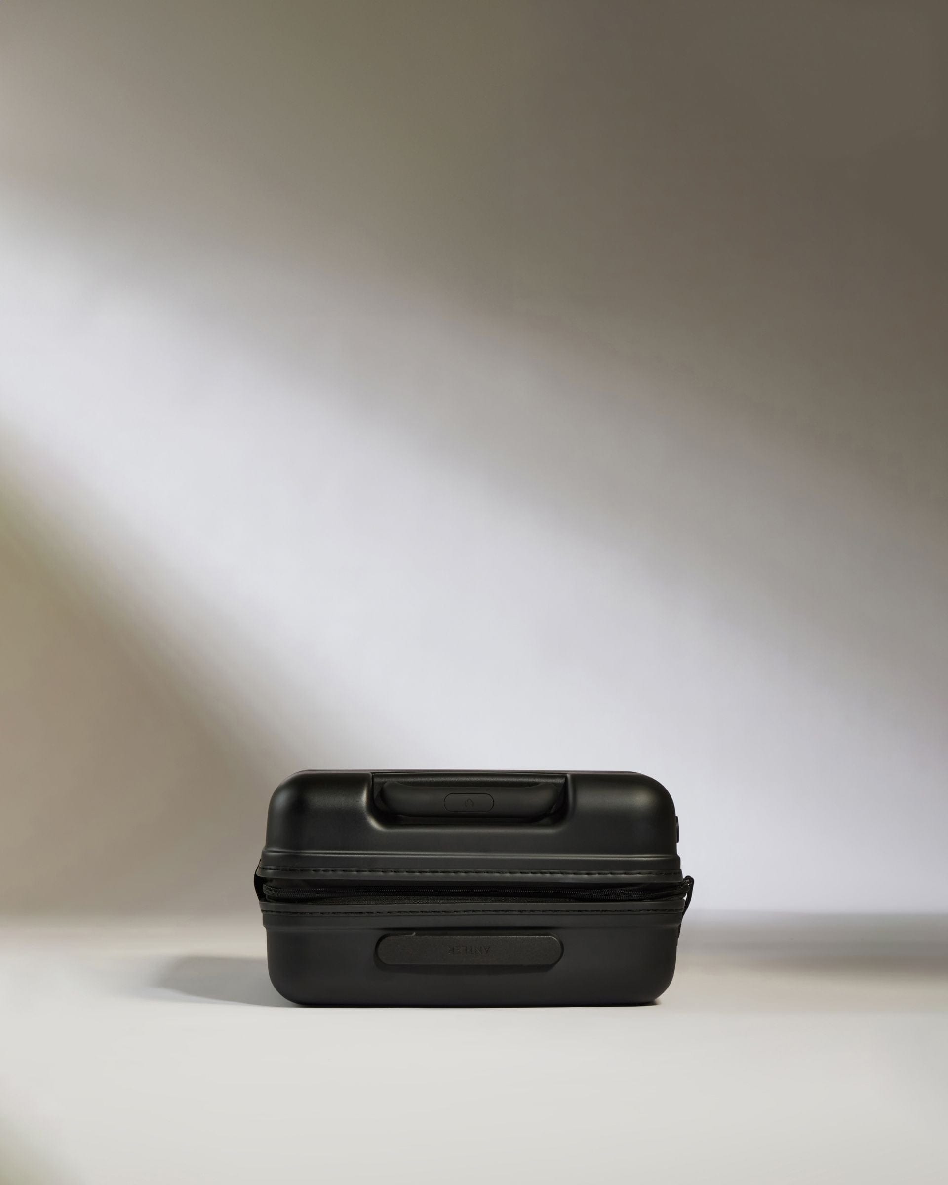 Antler Luggage -  Icon Stripe Cabin in Black - Hard Suitcase Icon Stripe Cabin in Black | Lightweight & Hard Shell Suitcase | Cabin Bag