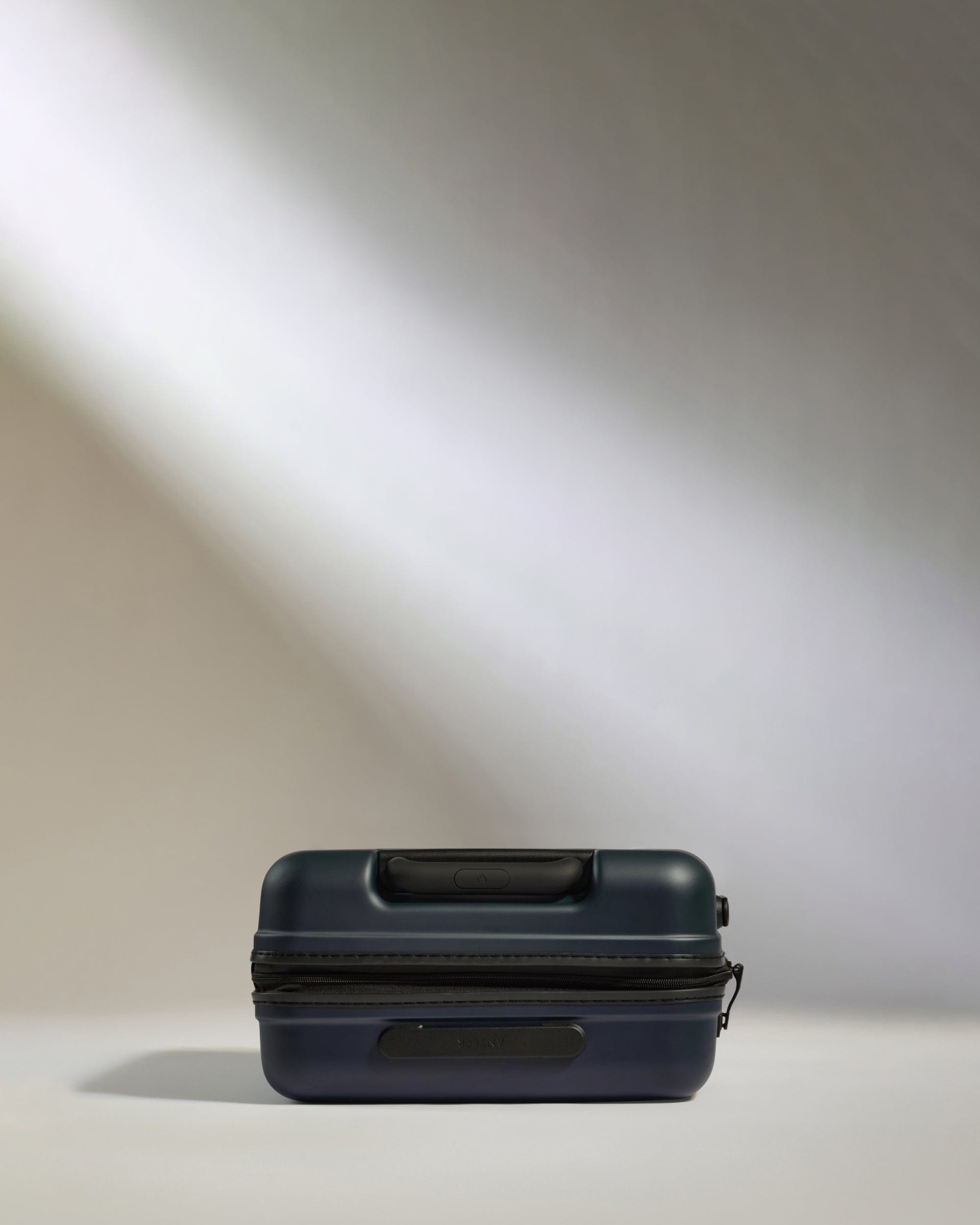 Antler Luggage -  Icon Stripe Cabin in Indigo Blue - Hard Suitcase Icon Stripe Cabin in Blue | Lightweight & Hard Shell Suitcase | Cabin Bag