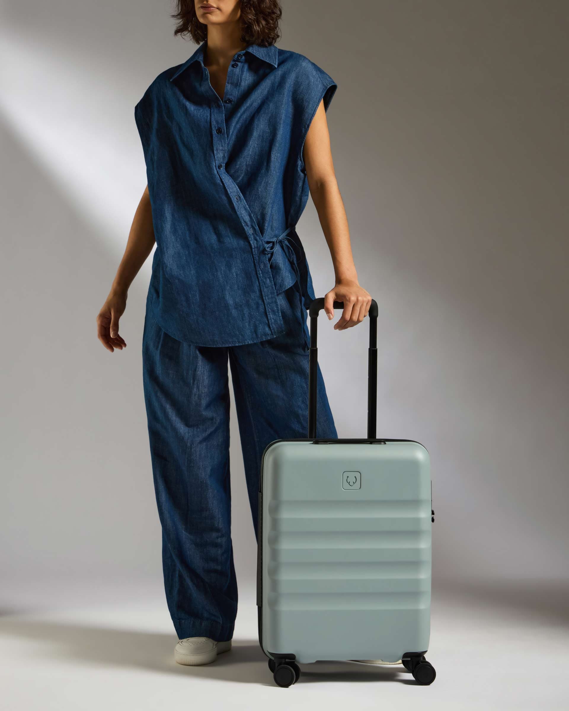 Antler blue suitcase 2025