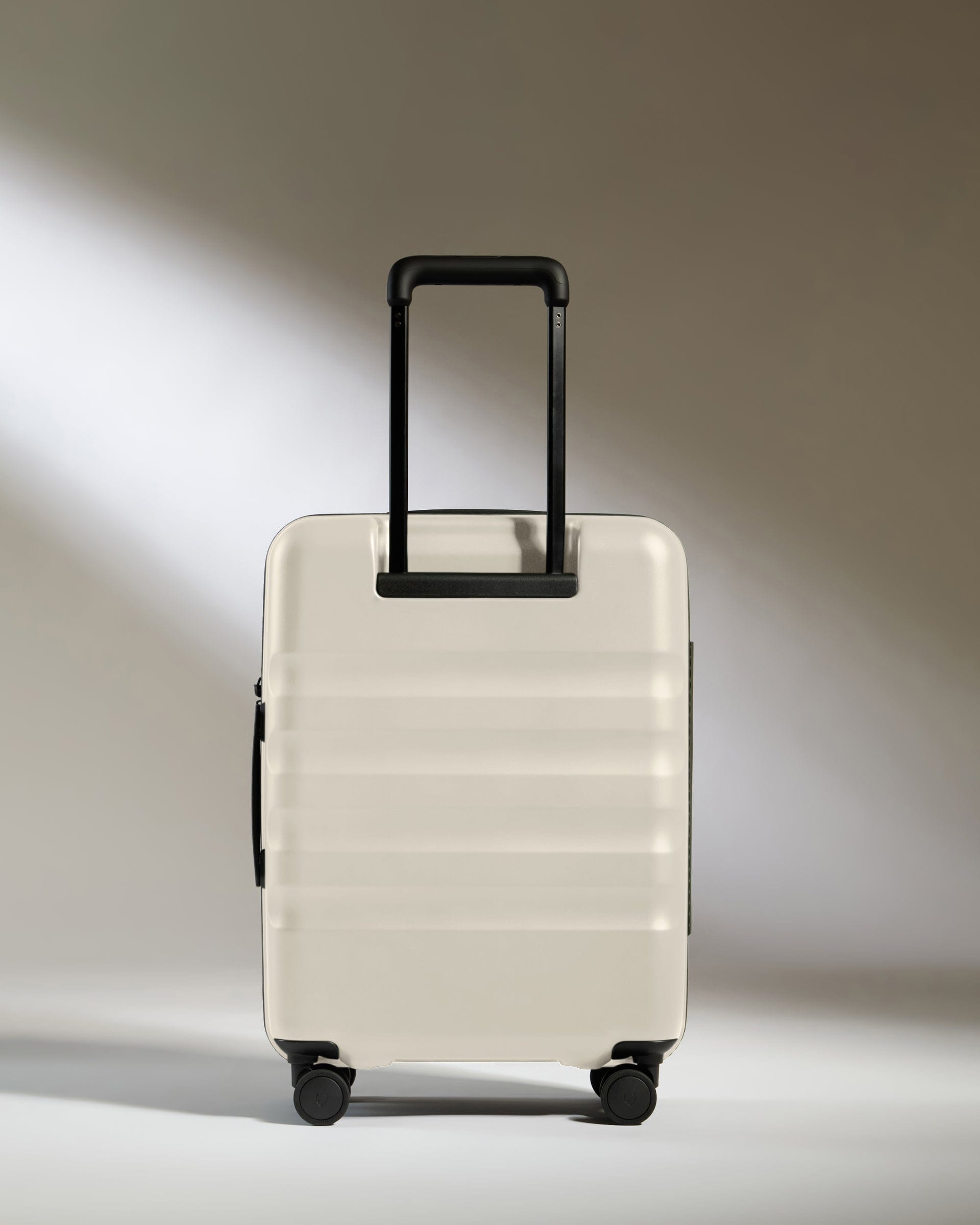 Antler Luggage -  Icon Stripe Cabin in Taupe - Hard Suitcase Icon Stripe Cabin in Taupe | Lightweight & Hard Shell Suitcase | Cabin Bag