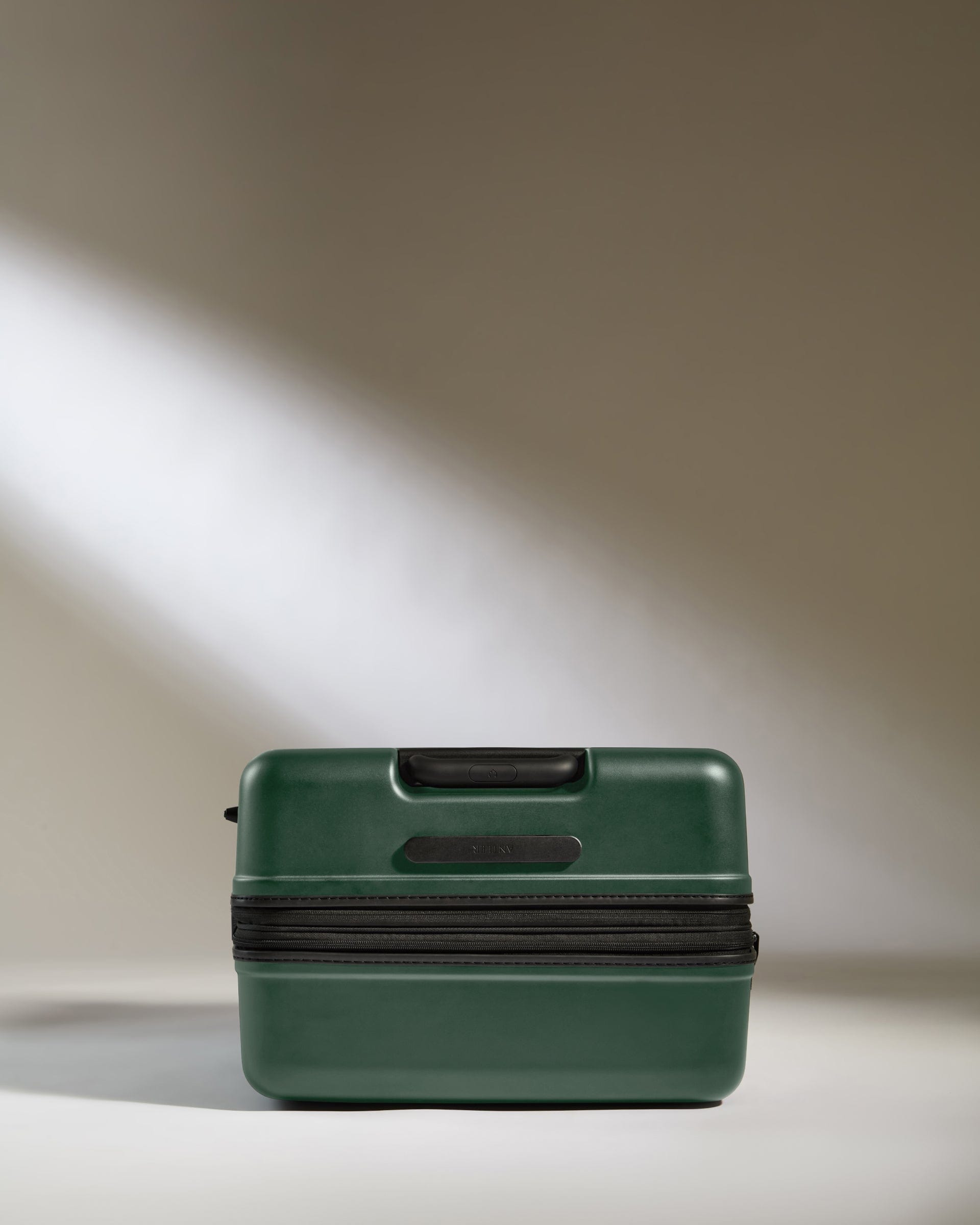 Antler Luggage -  Icon Stripe Large in Antler Green - Hard Suitcase Icon Stripe Large Suitcase in Green | Lightweight & Hard Shell Suitcase