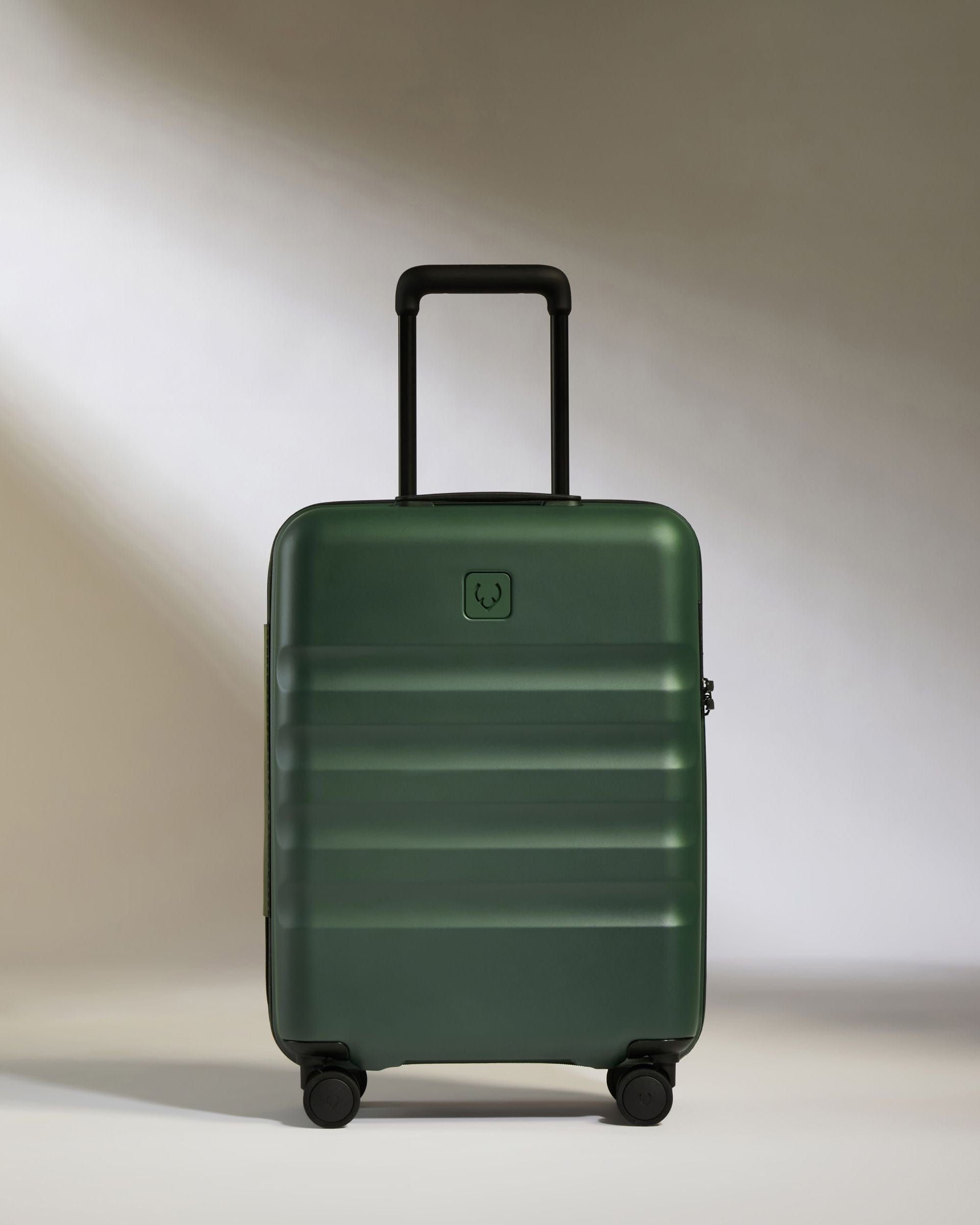 Antler Luggage -  Icon Stripe Set in Antler Green - Hard Suitcase Icon Stripe Set in Green | Lightweight & Hard Shell Suitcase