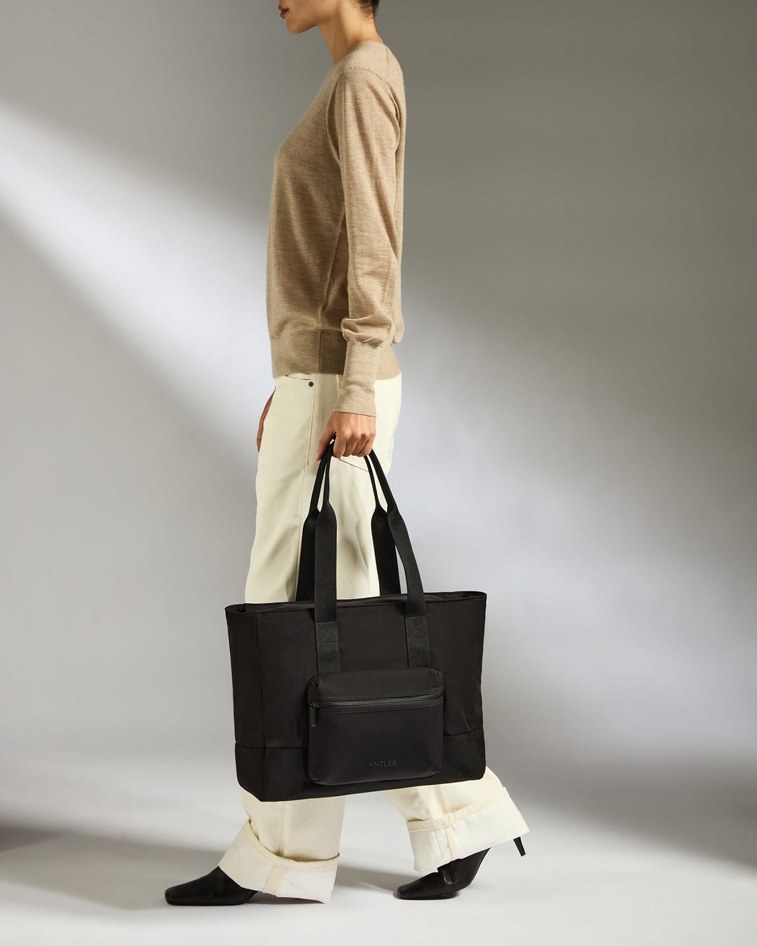 Antler Luggage -  Icon Tote Bag in Black - Tote Bag Icon Tote Bag in Black | Travel & Work Bags and Accessories