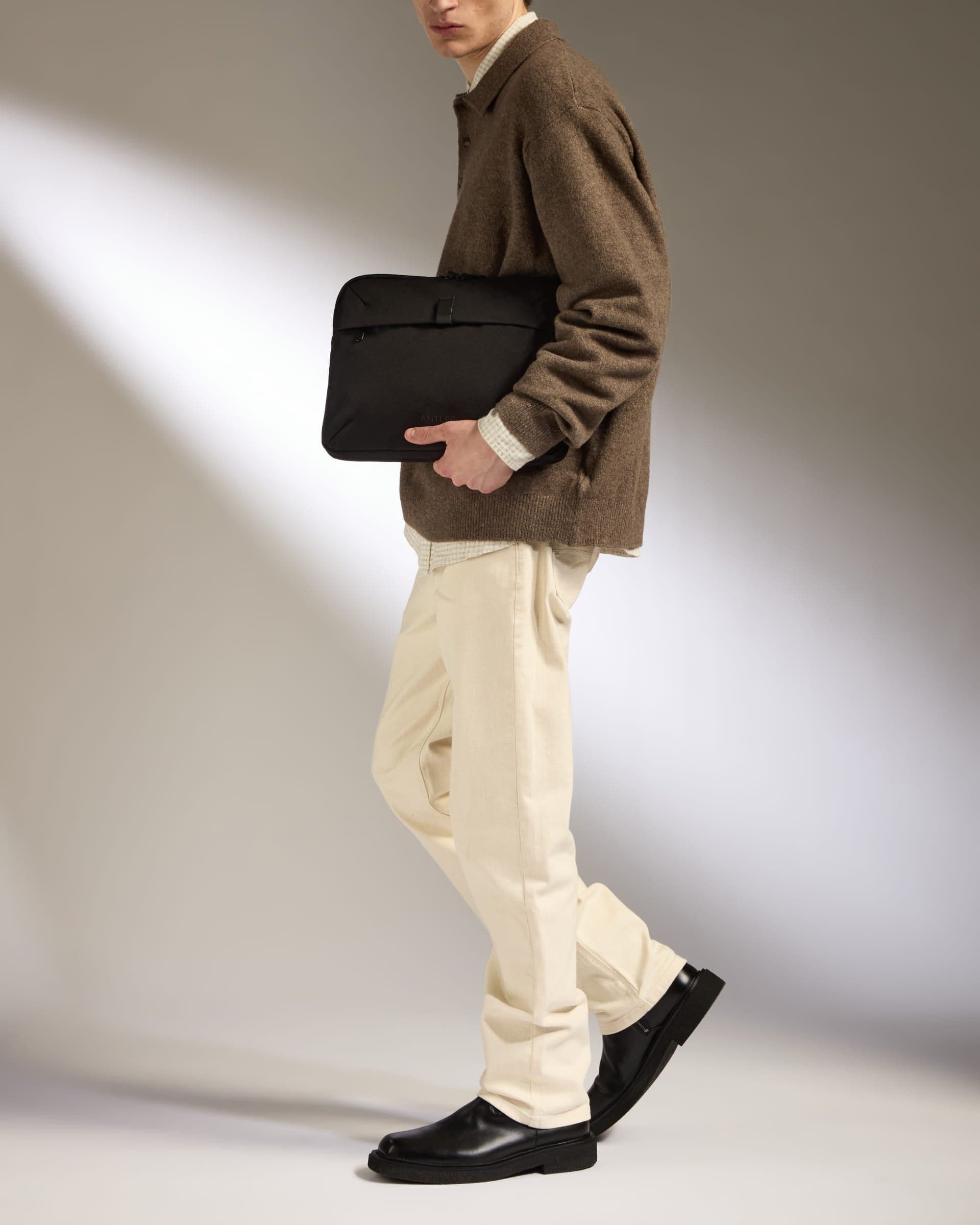 Antler Luggage -  Laptop Case in Black - Urban Light - Laptop Case Laptop Case in Black 14" » Travel Bags & Accessories