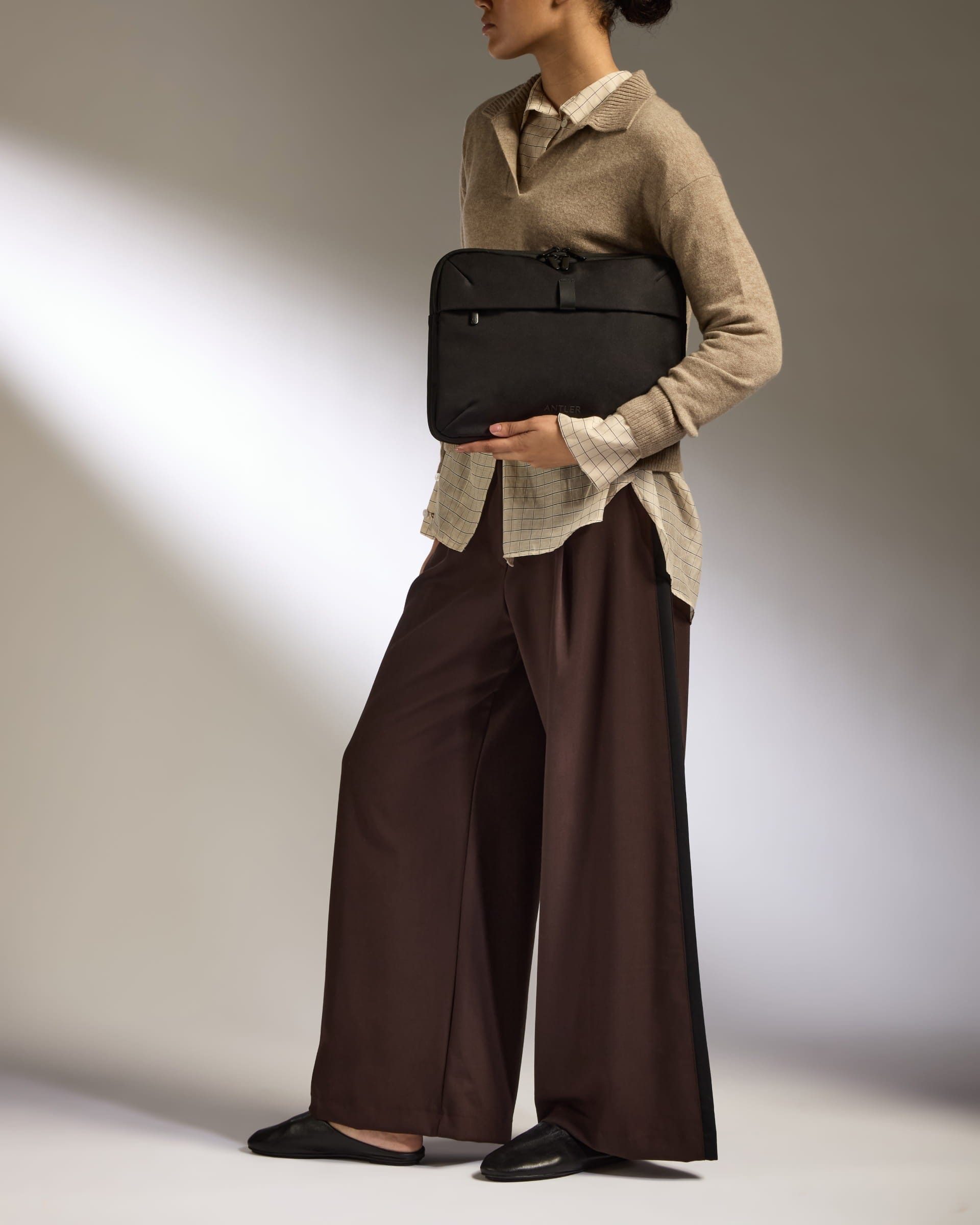 Antler Luggage -  Laptop Case in Black - Urban Light - Laptop Case Laptop Case in Black 14" » Travel Bags & Accessories