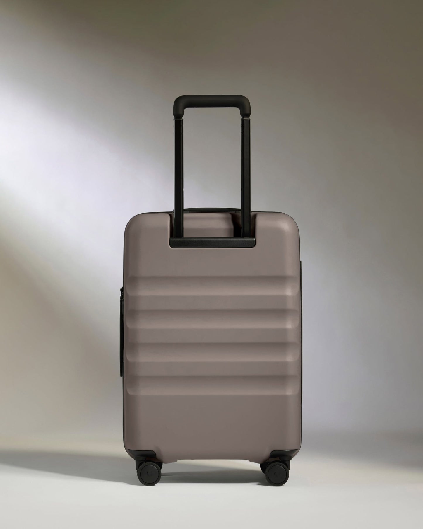 Antler Luggage -  Large Cabin Suitcase in Pebble Grey - Icon Stripe - Hard Suitcase - Large Cabin Large Cabin Suitcase in Grey - Icon Stripe | Lightweight & Hard Shell Suitcase