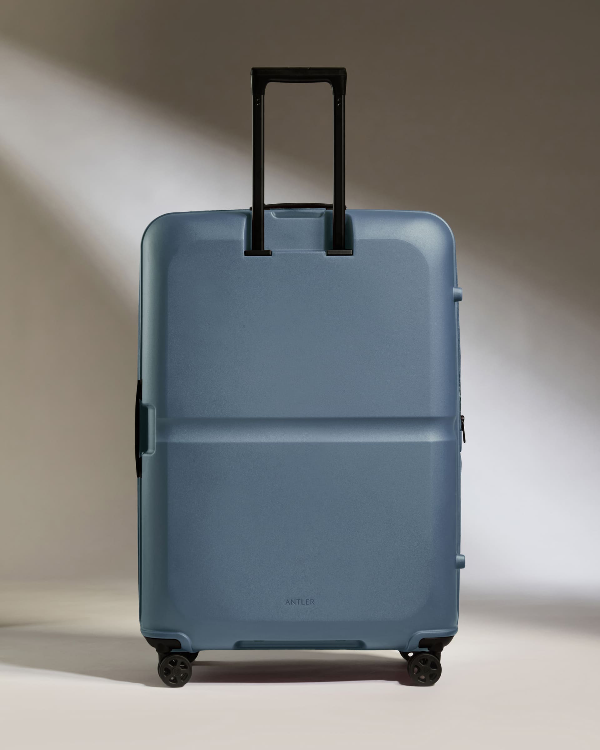 Antler Luggage -  Large Suitcase in Cove Blue - Single Stripe - Hard Suitcase Large Suitcase in Light Blue - Single Stripe | Checked Luggage & Large Suitcases