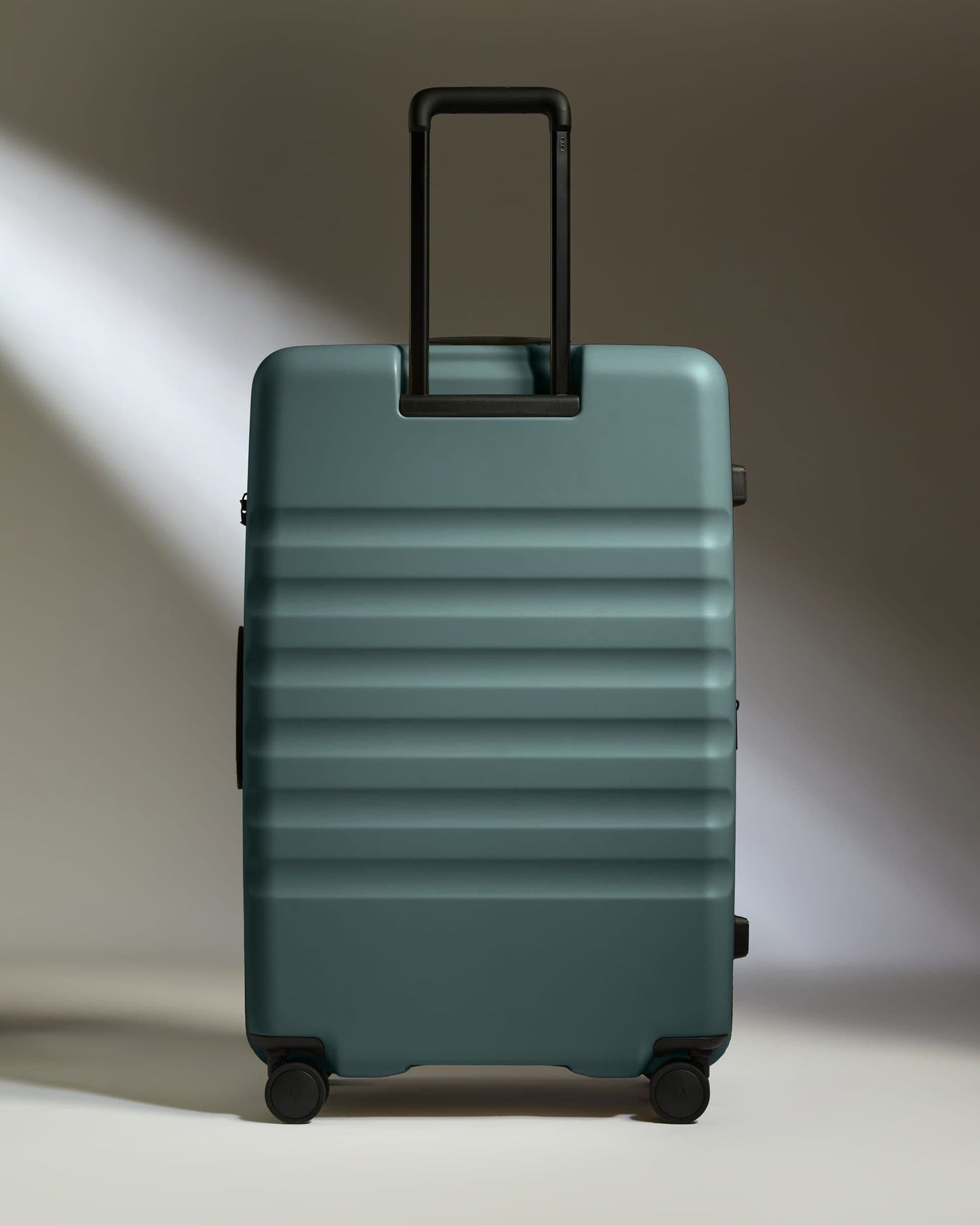 Antler Luggage -  Large Suitcase in Glade Blue - Icon Stripe - Hard Suitcase - Large Large Suitcase in Blue - Icon Stripe | Lightweight & Hard Shell Suitcase