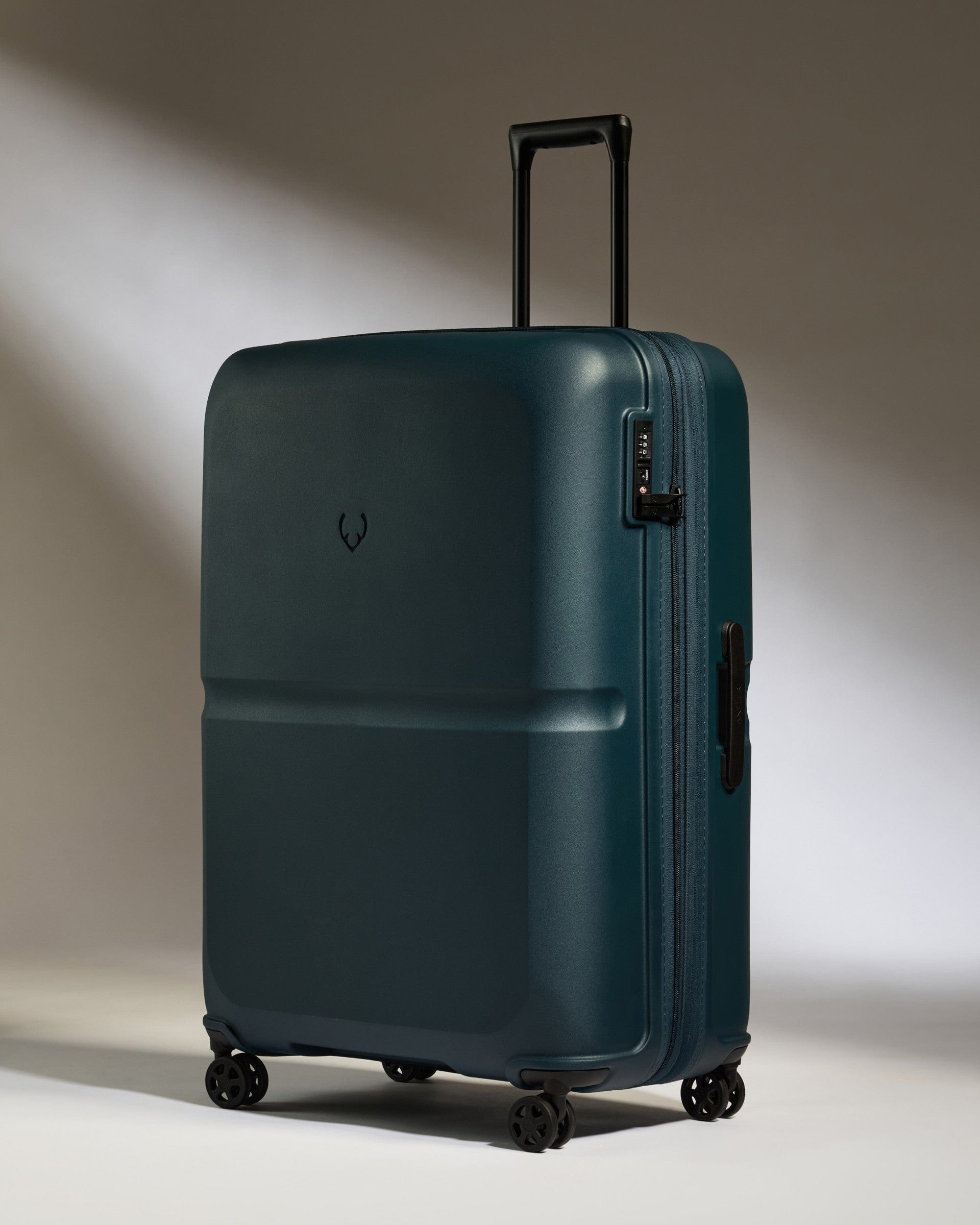 Large Suitcase Indigo Single Stripe