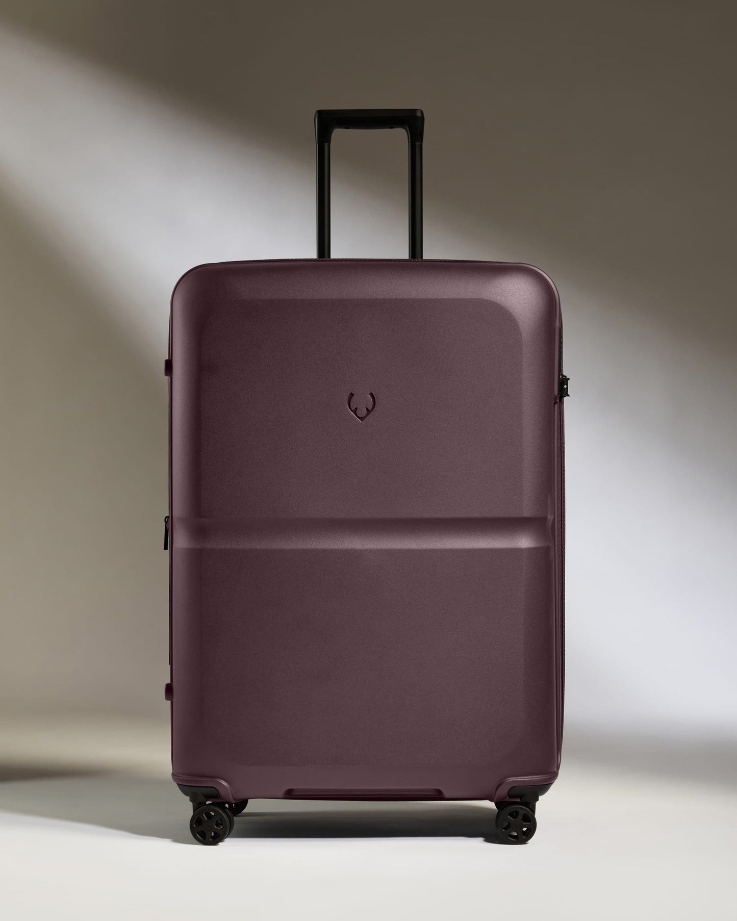 Antler Luggage -  Large Suitcase in Lagoon Red - Single Stripe - Hard Suitcase - Large Large Suitcase in Lagoon Red - Single Stripe | Checked Luggage & Large Suitcases
