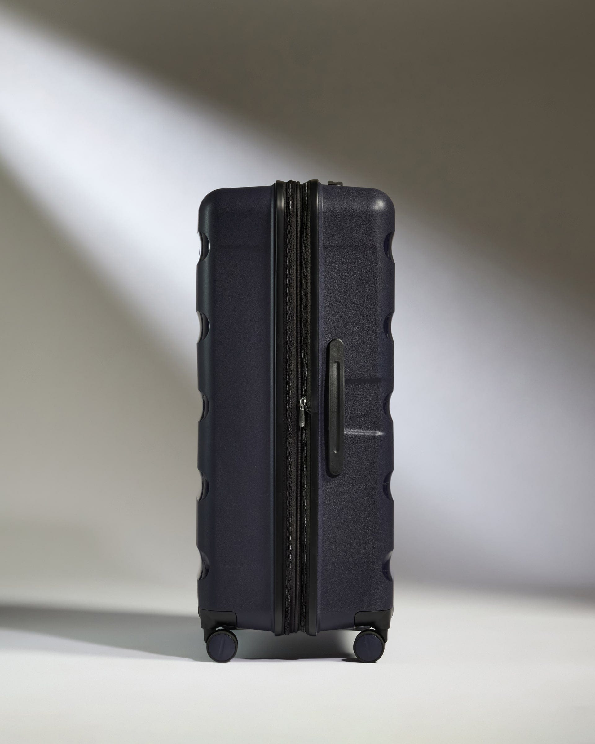 Antler Luggage -  Large Suitcase in Navy - Logo Stripe - Hard Suitcase - Large Large Suitcase Navy - Logo Stripe | Lightweight Hard Shell Luggage