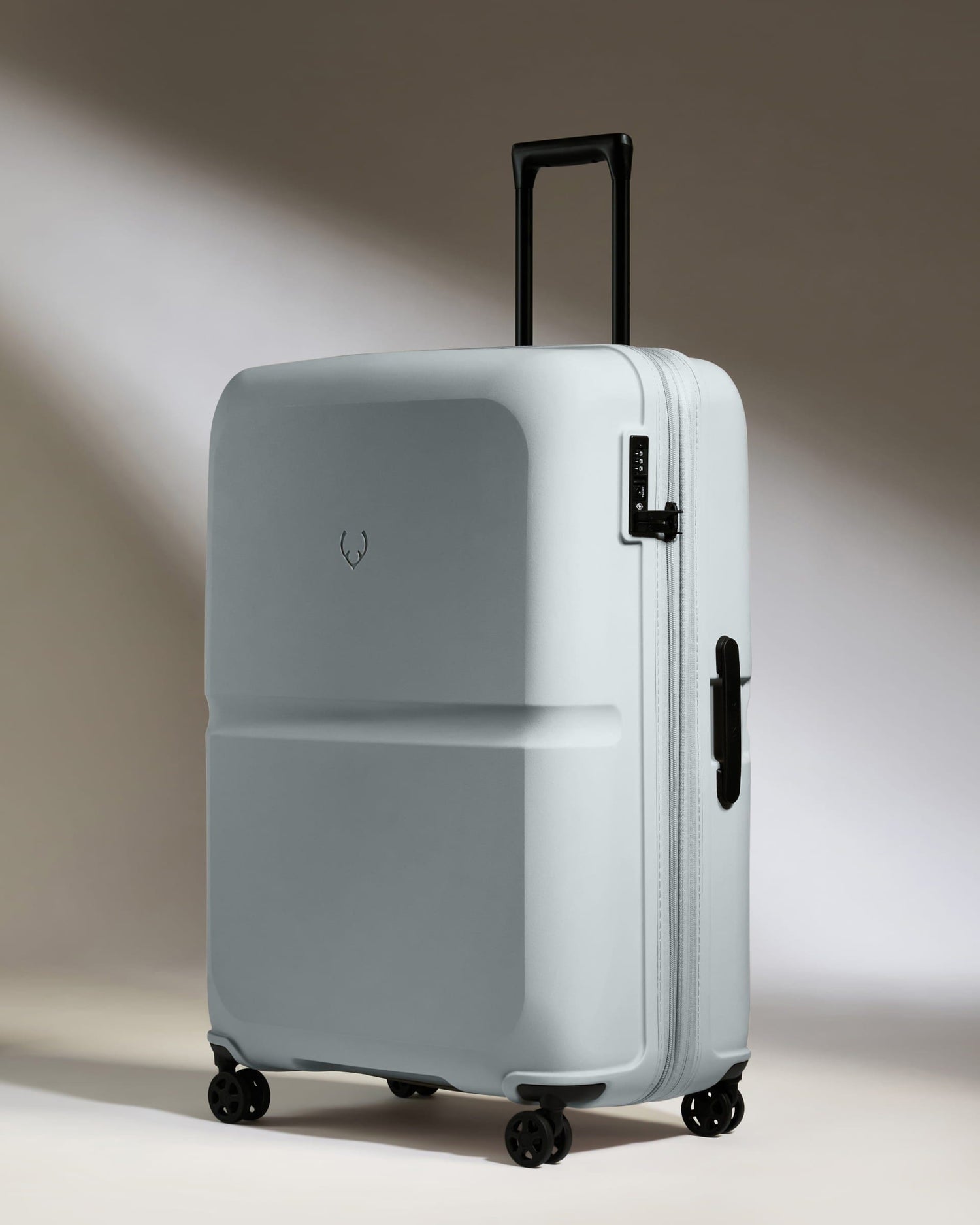 Antler Luggage -  Large Suitcase in Salt Blue - Single Stripe - Hard Suitcase - Large Large Suitcase in Salt Blue - Single Stripe | Checked Luggage & Large Suitcases