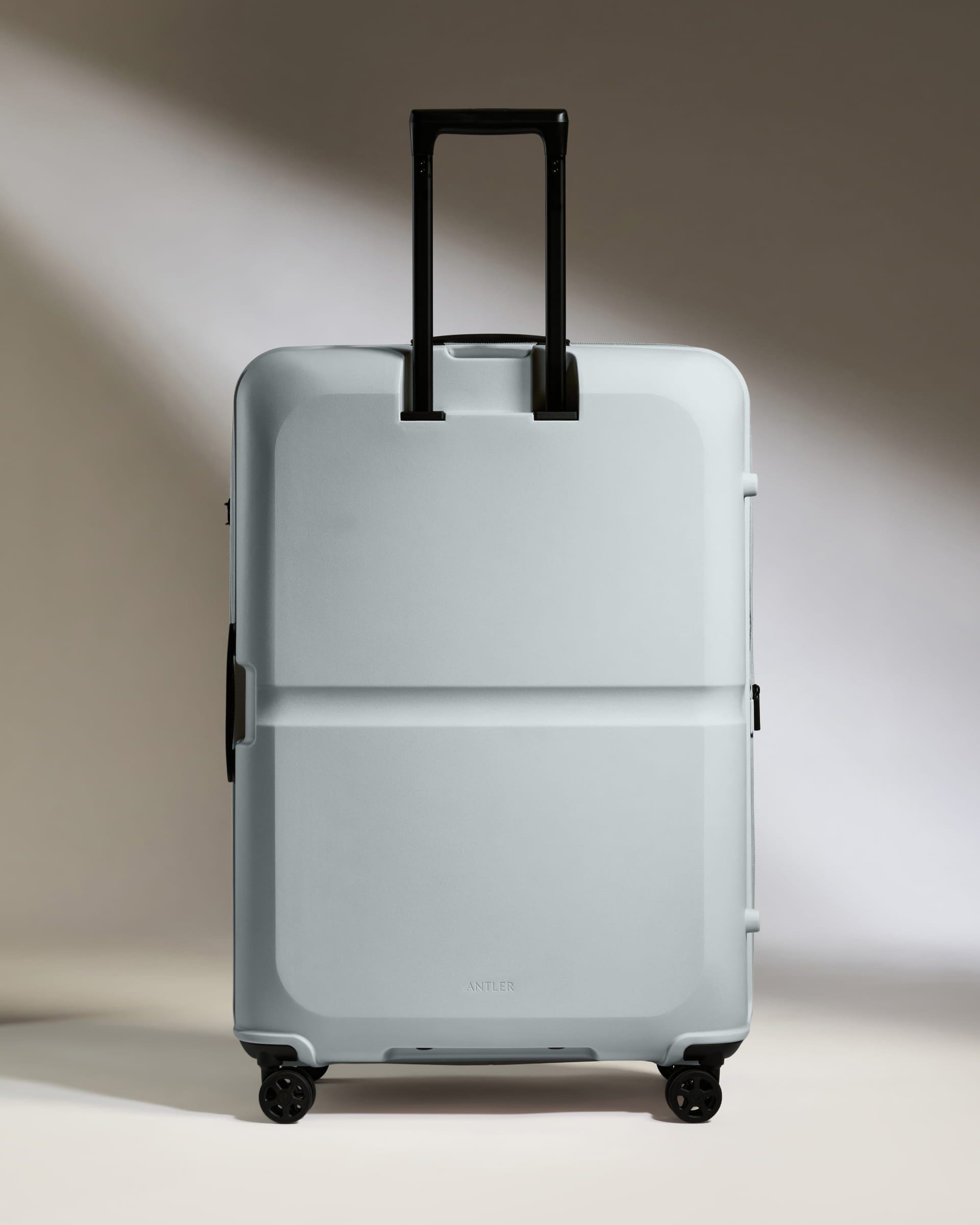 Antler Luggage -  Large Suitcase in Salt Blue - Single Stripe - Hard Suitcase - Large Large Suitcase in Salt Blue - Single Stripe | Checked Luggage & Large Suitcases