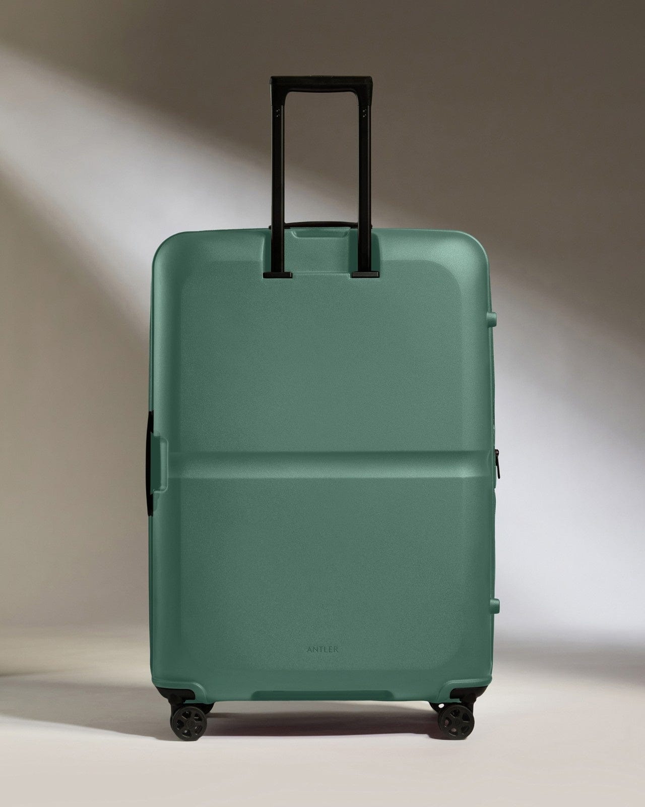 Antler Luggage -  Large Suitcase in Seagrass Green - Single Stripe - Hard Suitcase - Large Large Suitcase in Green - Single Stripe | Checked Luggage & Large Suitcases