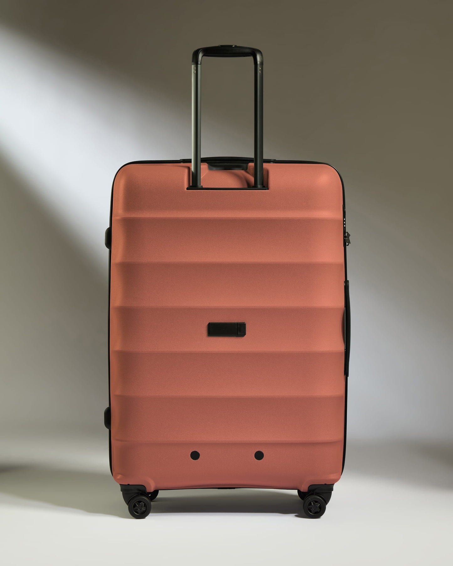 Antler Luggage -  Large Suitcase in Soft Orange - Juno - Hard Suitcase Large Suitcase in Soft Orange - Juno | Checked Luggage & Large Suitcases