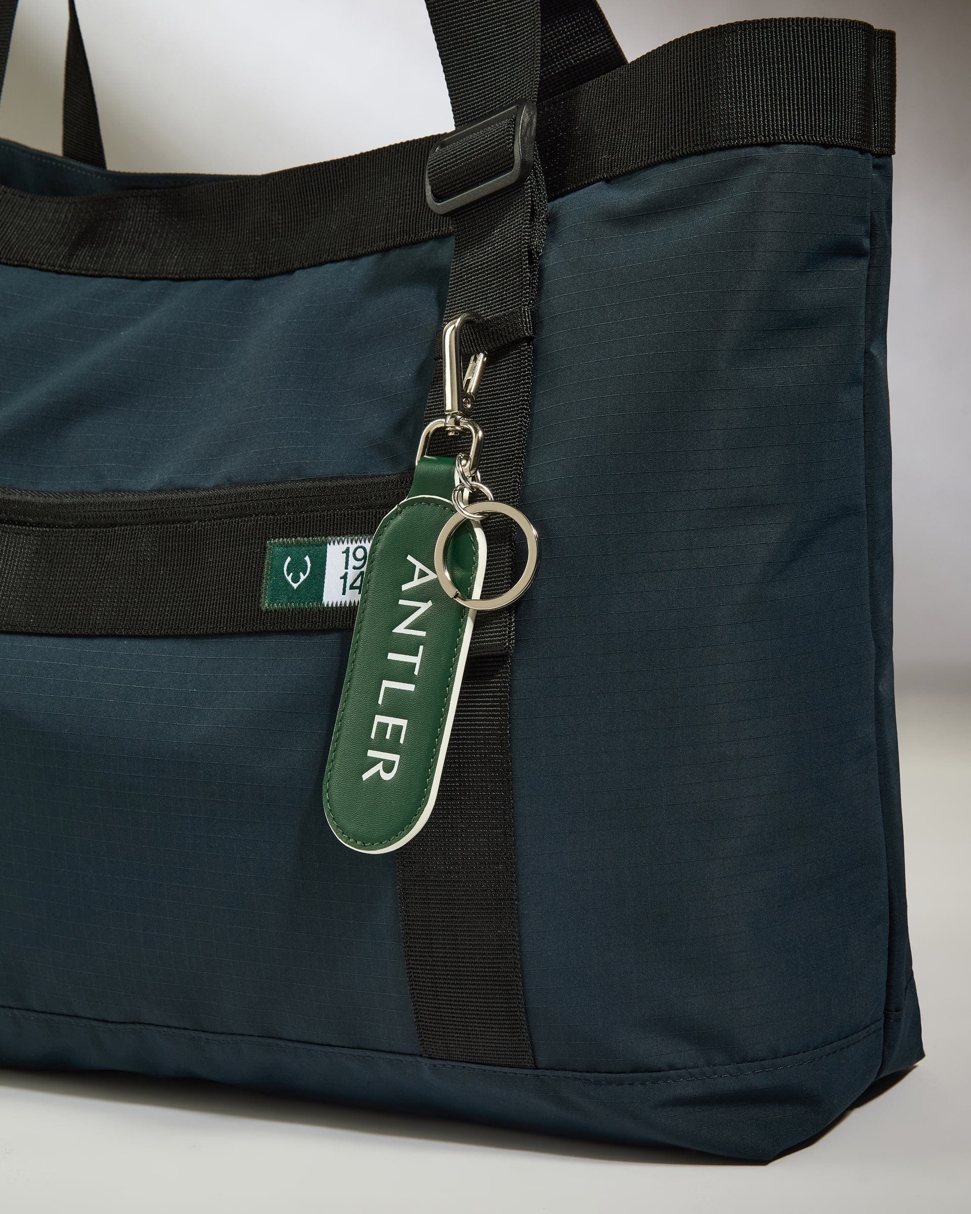 Antler Luggage -  Leather Keyring in Antler Green - Summer Capsule - Accessories Leather Keyring in Green | Keychain & Travel Accessories