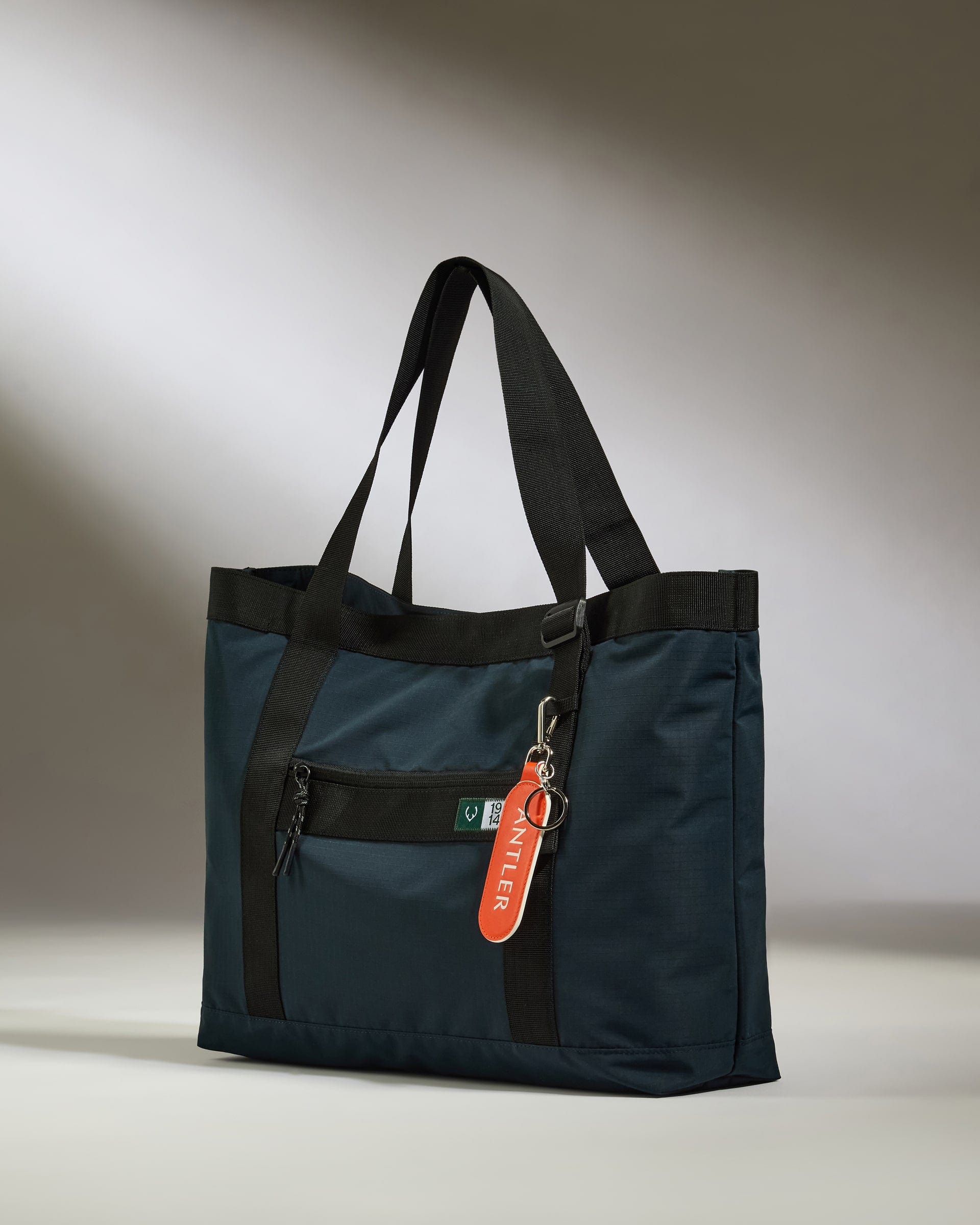 Antler Luggage -  Leather Keyring in Coral - Summer Capsule - Accessories Leather Keyring in Orange | Keychain & Travel Accessories