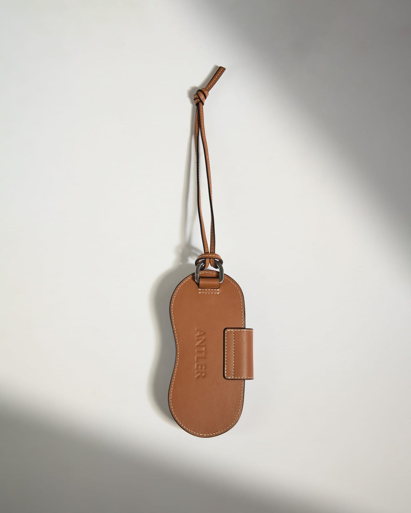 Antler Luggage -  Leather Sunglasses Case in Tan - Summer Capsule - Pouch Leather Sunglasses Case in Tan - Summer Capsule