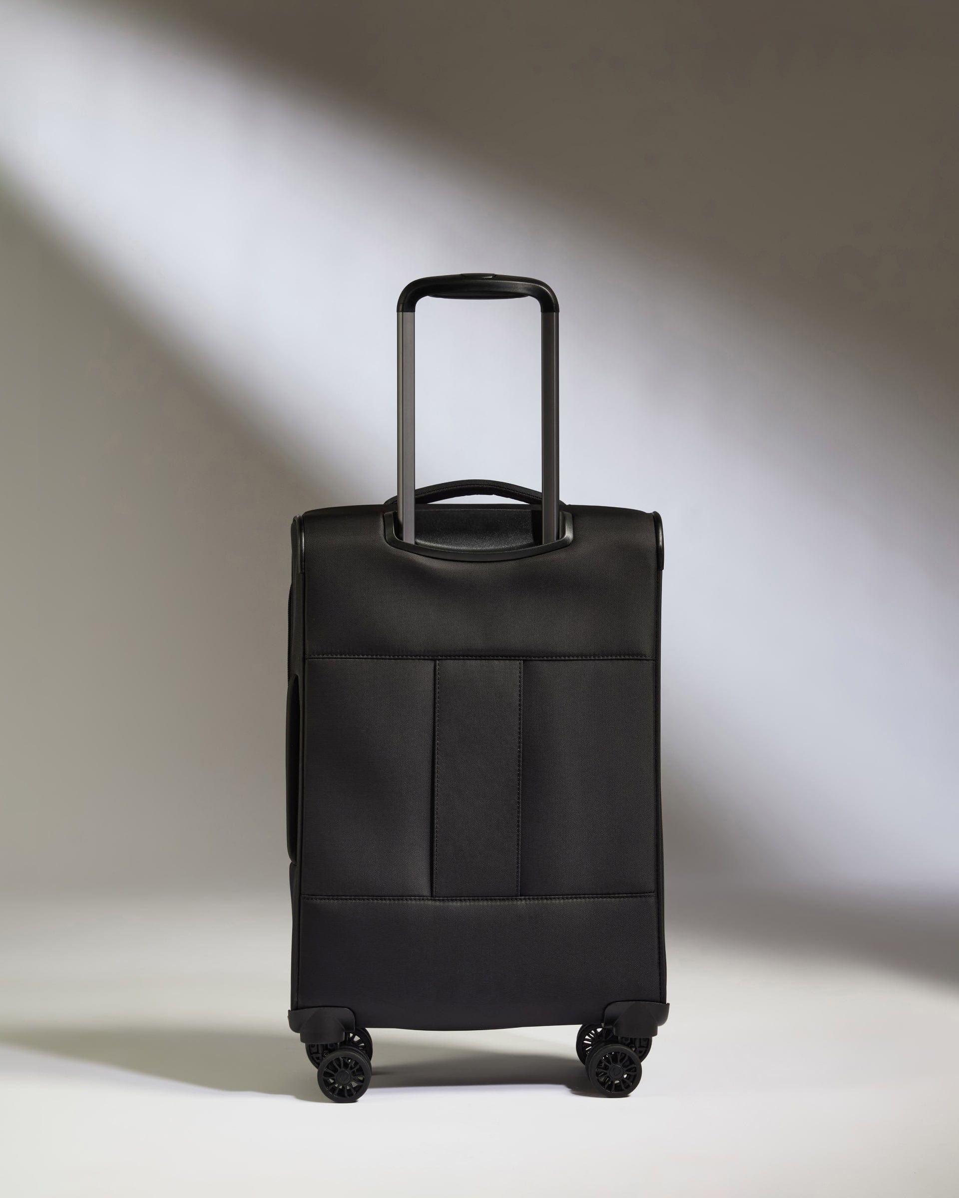 Antler Luggage -  Lightest Cabin Suitcase in Black - Soft Stripe 2.0 - Soft Suitcase Lightest Cabin Suitcase in Black - Soft Stripe 2.0 | Soft Suitcase & Cabin Bag