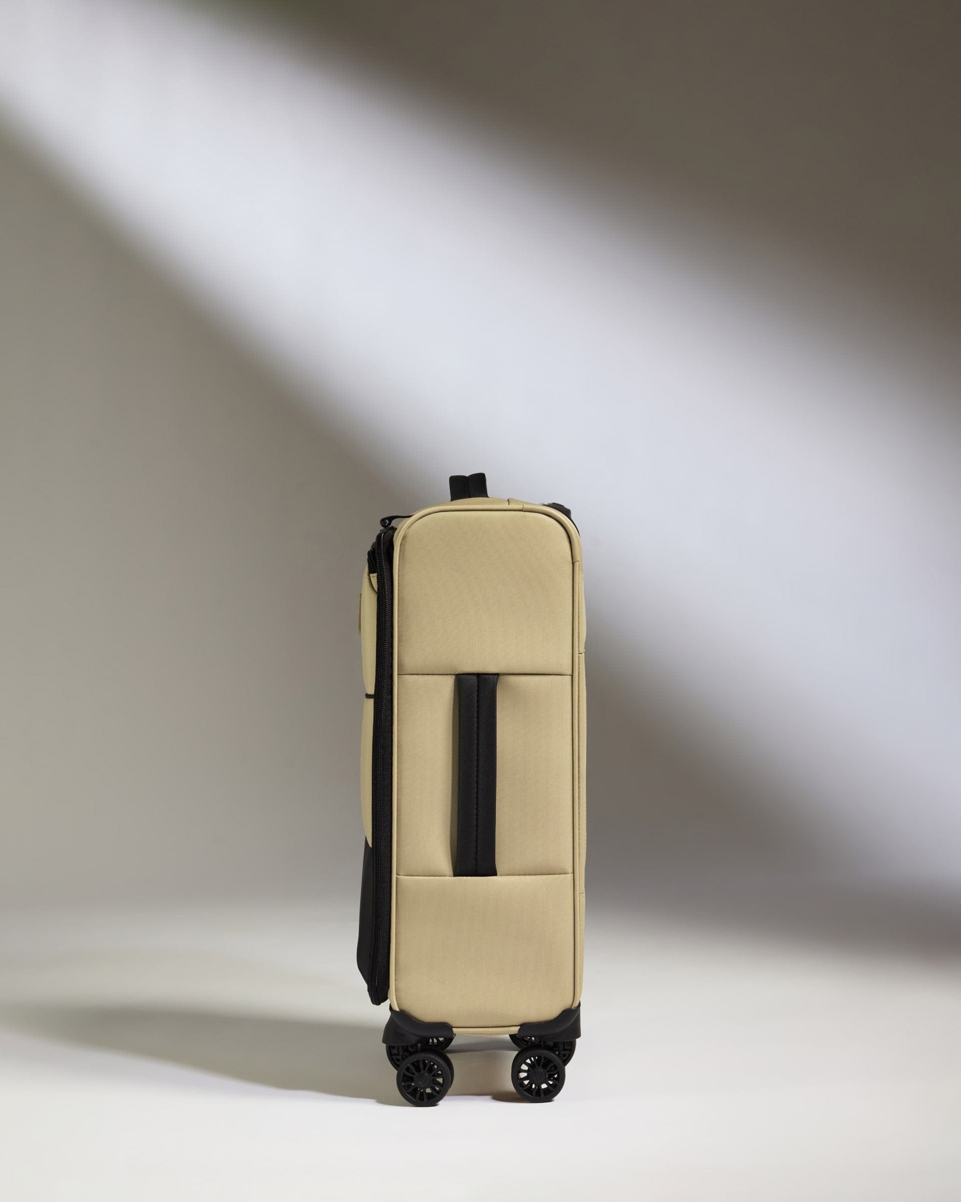 Antler Luggage -  Lightest Cabin Suitcase in Sand - Soft Stripe 2.0 - Soft Suitcase Lightest Cabin Suitcase in Sand Beige - Soft Stripe 2.0 | Soft Suitcase & Cabin Bag