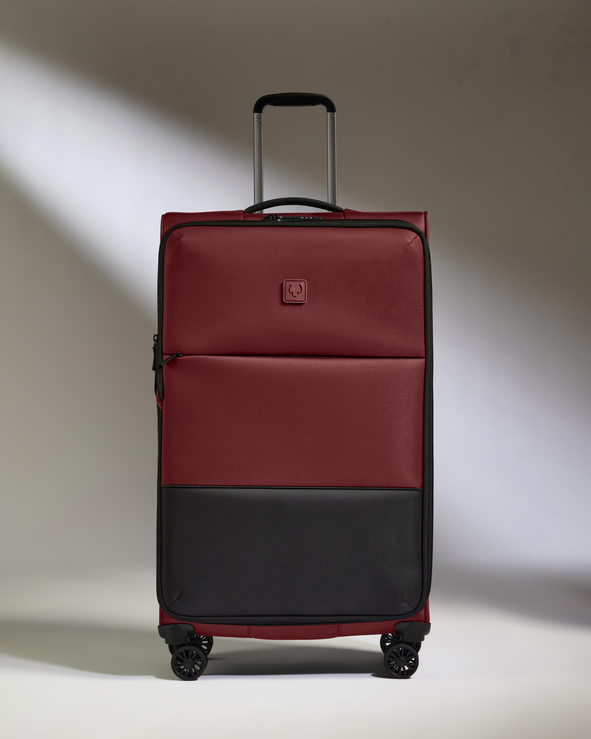 Antler Luggage -  Lightest Large Suitcase in Cedar - Soft Stripe 2.0 - Soft Suitcase - Large Lightest Large Suitcase in Cedar - Soft Stripe 2.0 | Soft Checked Suitcase