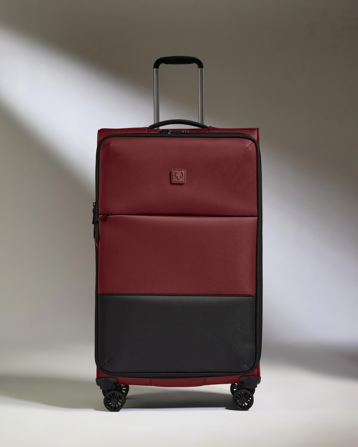 Antler Luggage -  Lightest Large Suitcase in Cedar - Soft Stripe 2.0 - Soft Suitcase - Large Lightest Large Suitcase in Cedar - Soft Stripe 2.0 | Soft Checked Suitcase
