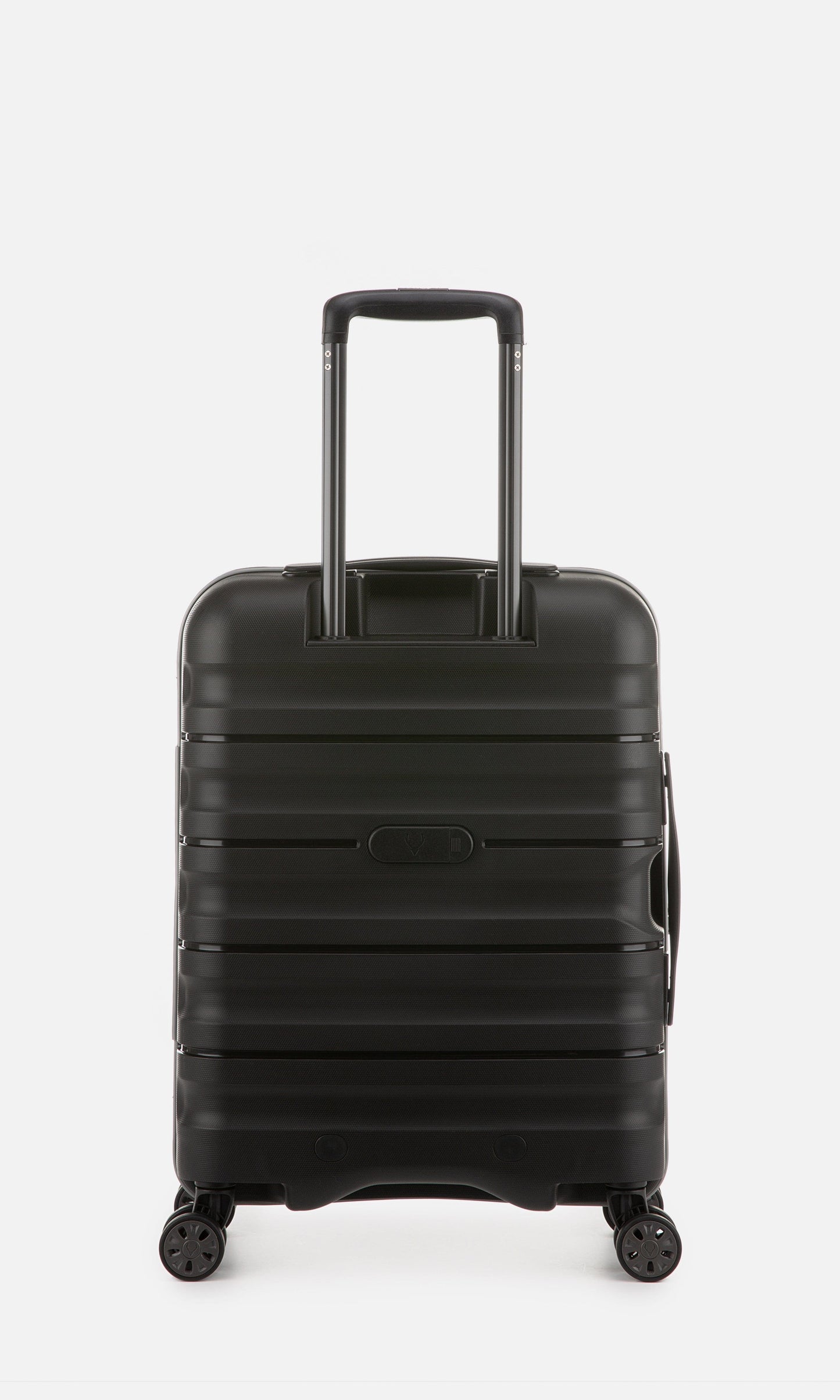 Antler Luggage -  Lincoln cabin in black - Hard Suitcases Lincoln Cabin Suitcase Black | Hard Suitcase | Antler UK