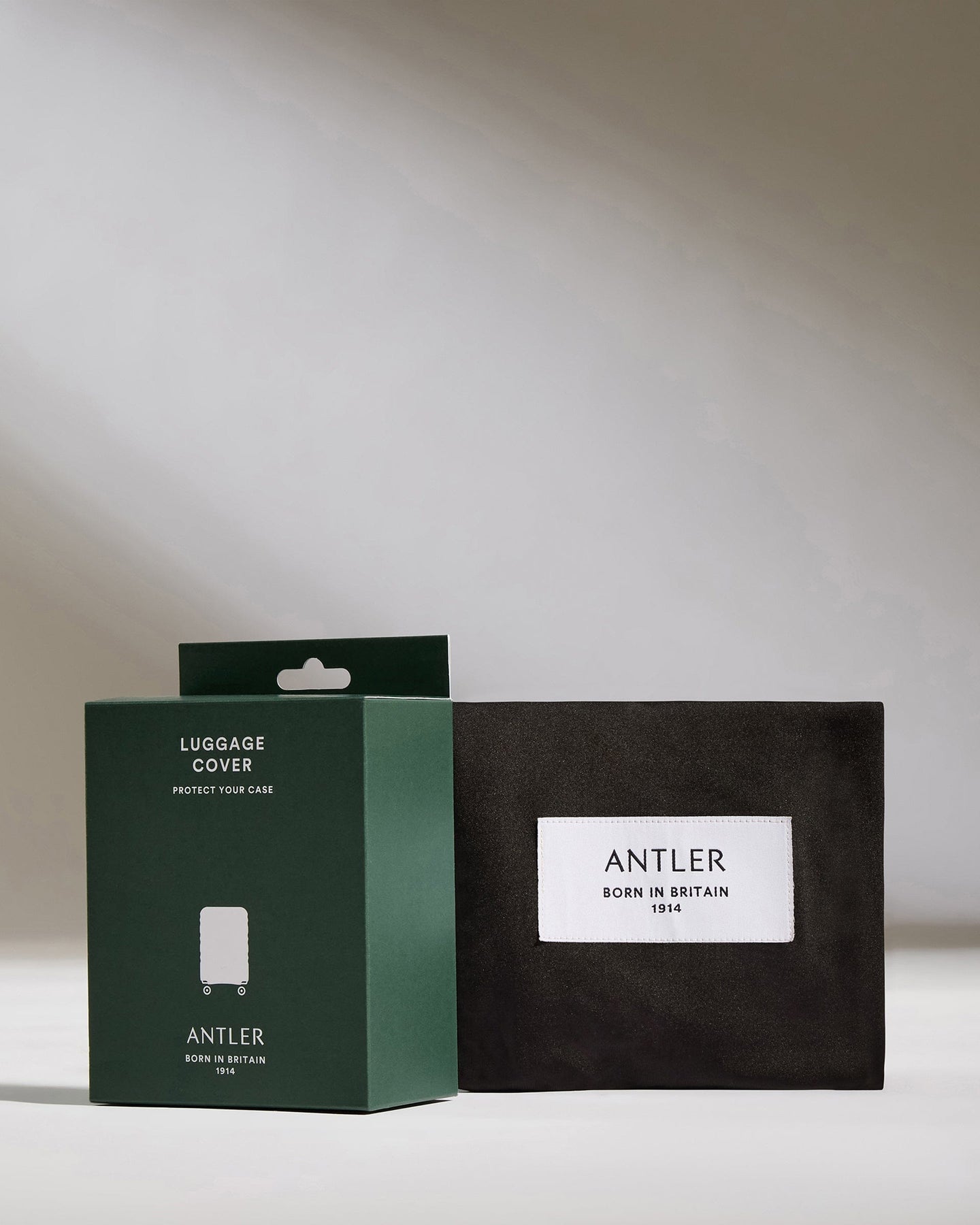 Antler Luggage -  Luggage Cover Medium in Black - Travel Accessories