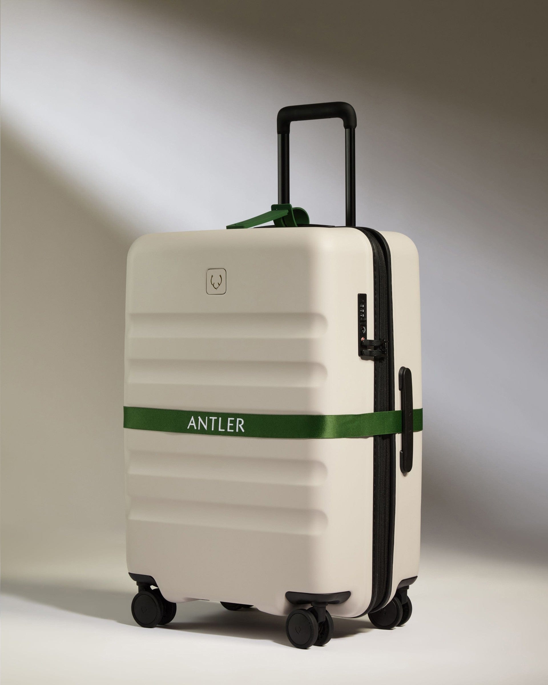 Antler White Luggage Strap Antler Single Stripe 55cm Suitcase