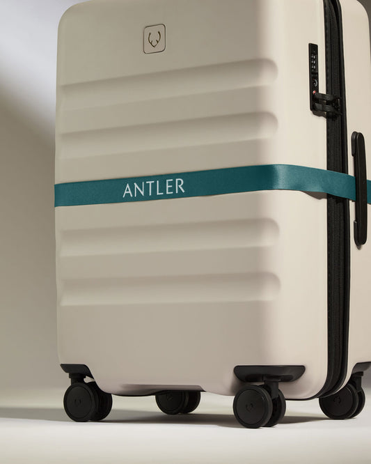 Antler Luggage -  Luggage Strap in Marsh Blue - Luggage Straps Luggage Strap in Blue | Adjustable Straps | Travel Accessories