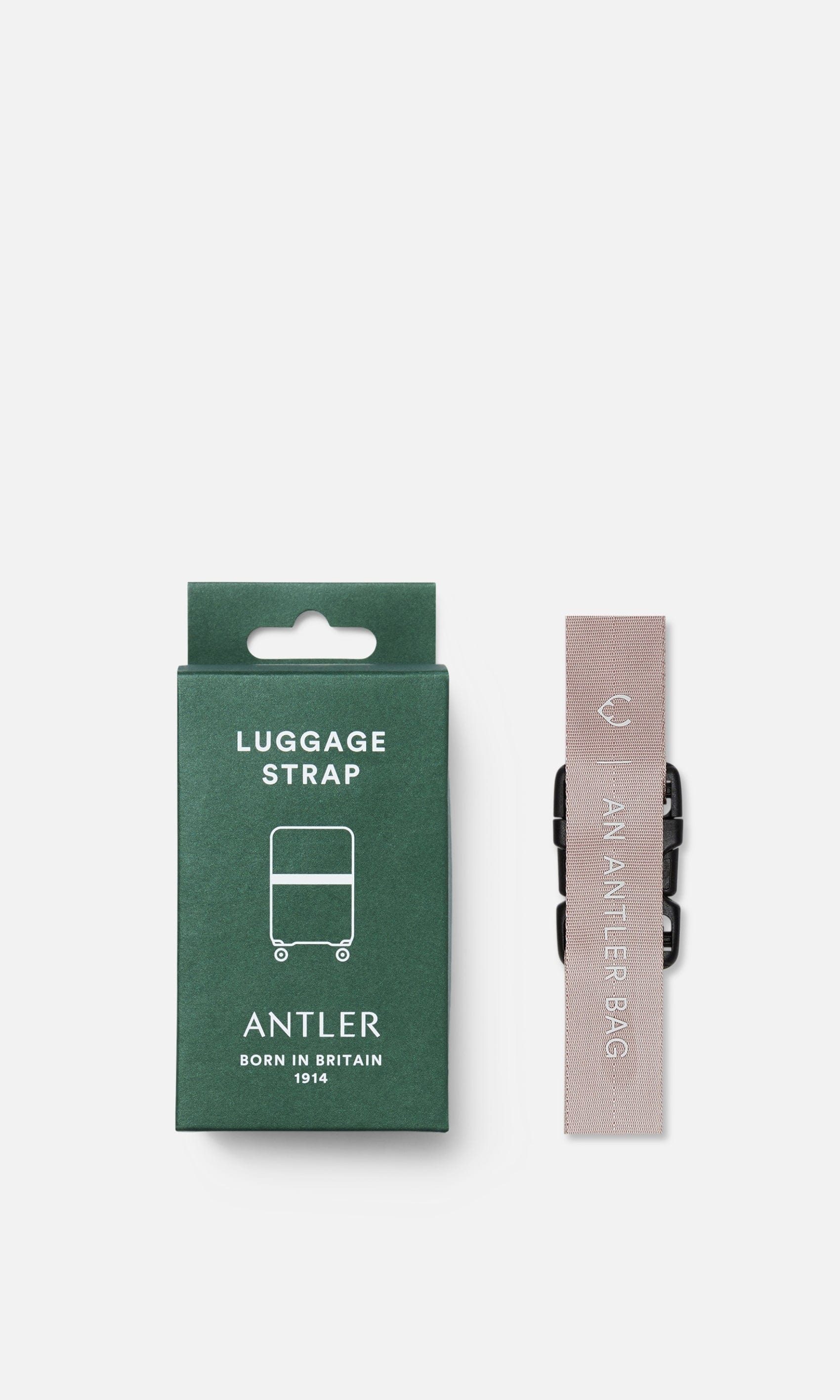 Antler Luggage -  Luggage strap in moorland pink - Luggage Straps Luggage strap in pink