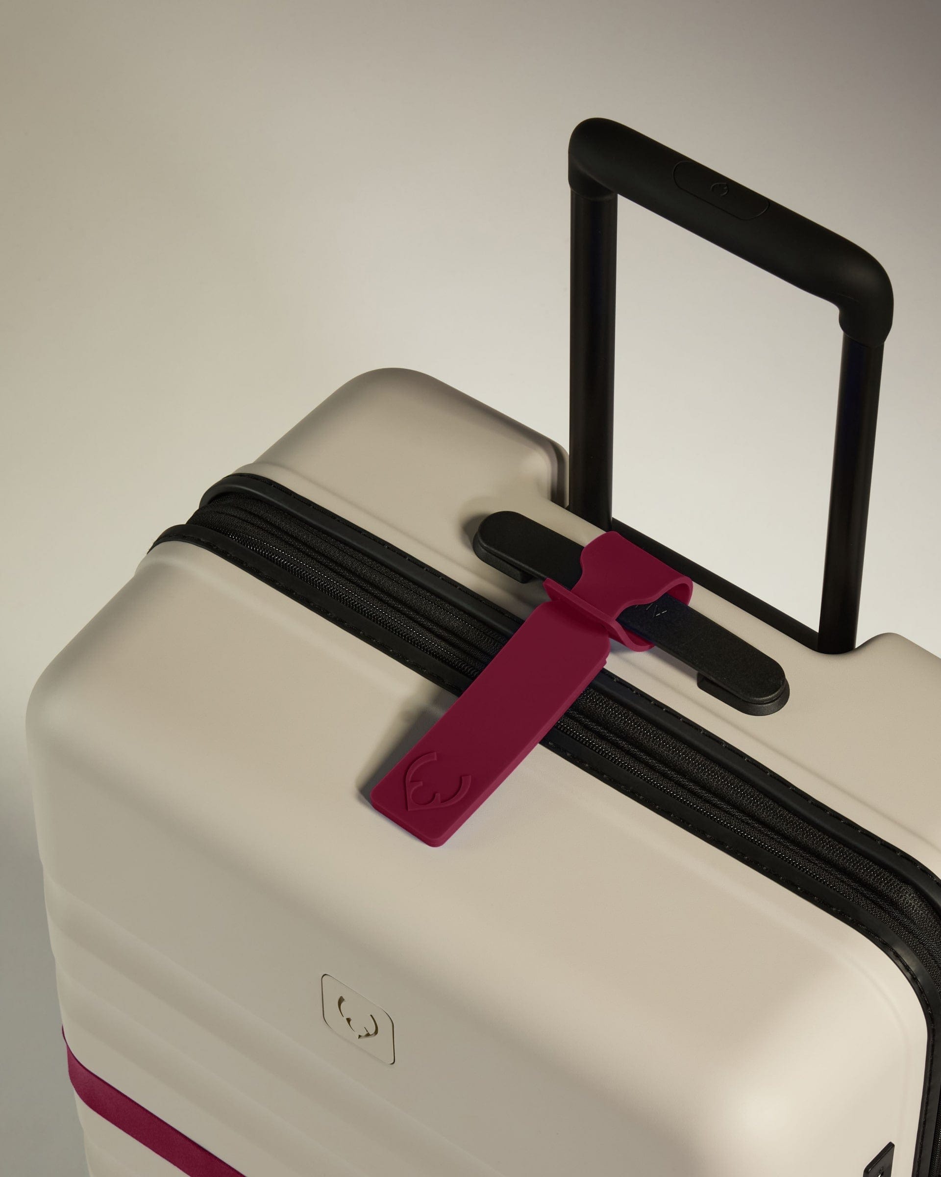 Antler Luggage -  Luggage Tag in Heather Purple - Luggage Tags Luggage Tag in Purple | Suitcase & Bag | Silicone Tags